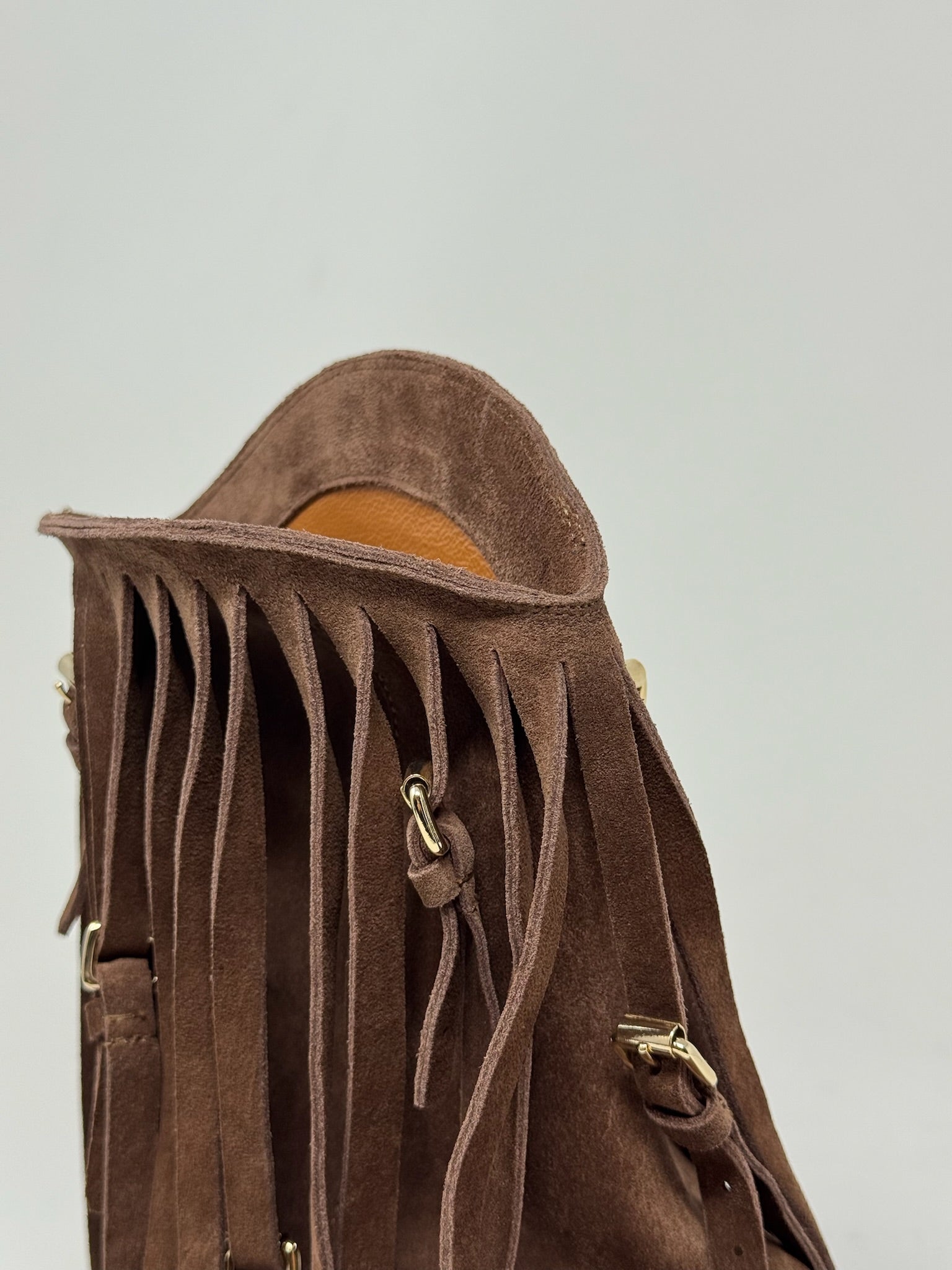 Dallas Fransen Cowboyboot | Cacao Wash Velour