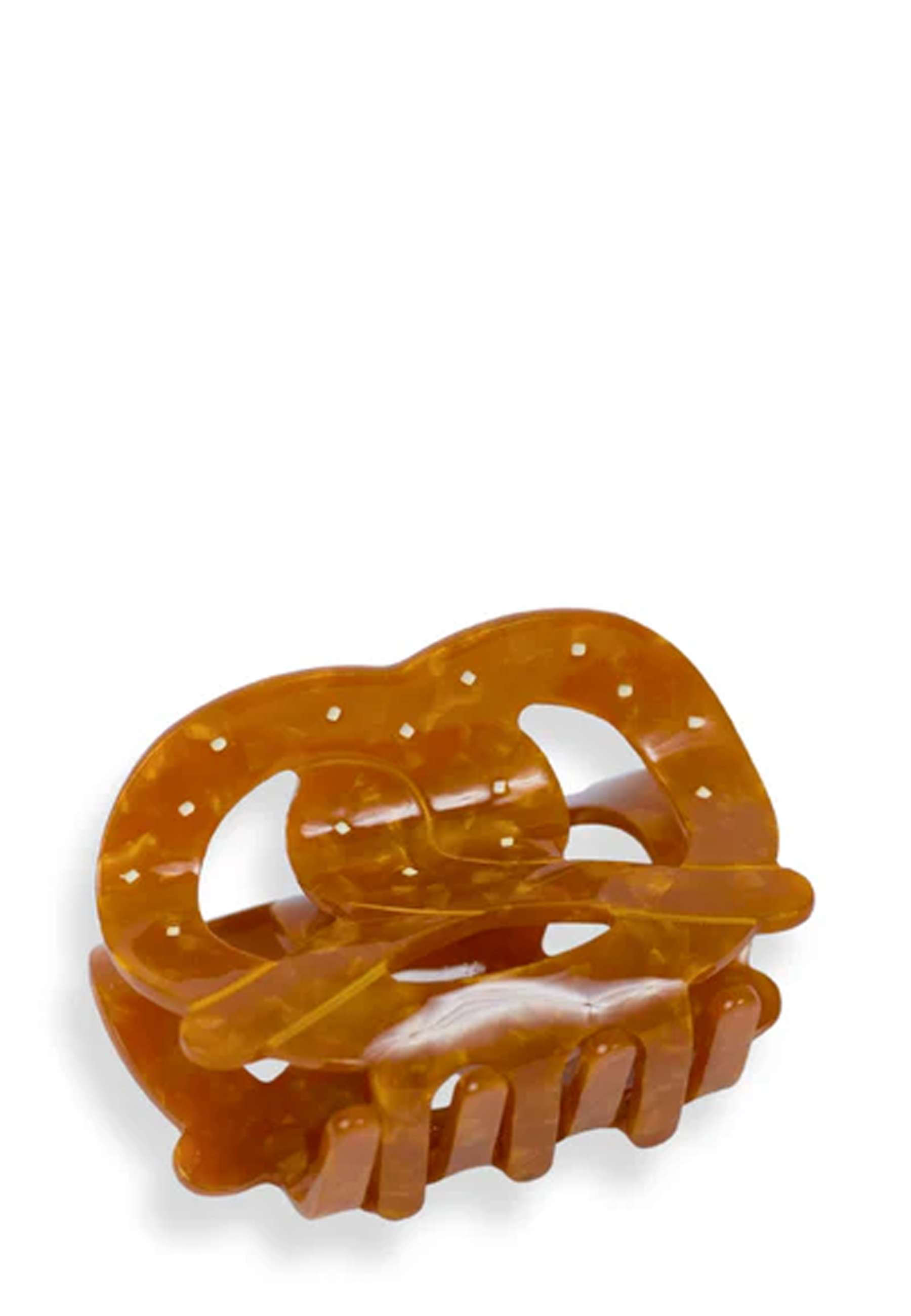 #140 Bretzel Haarklammer | Brown