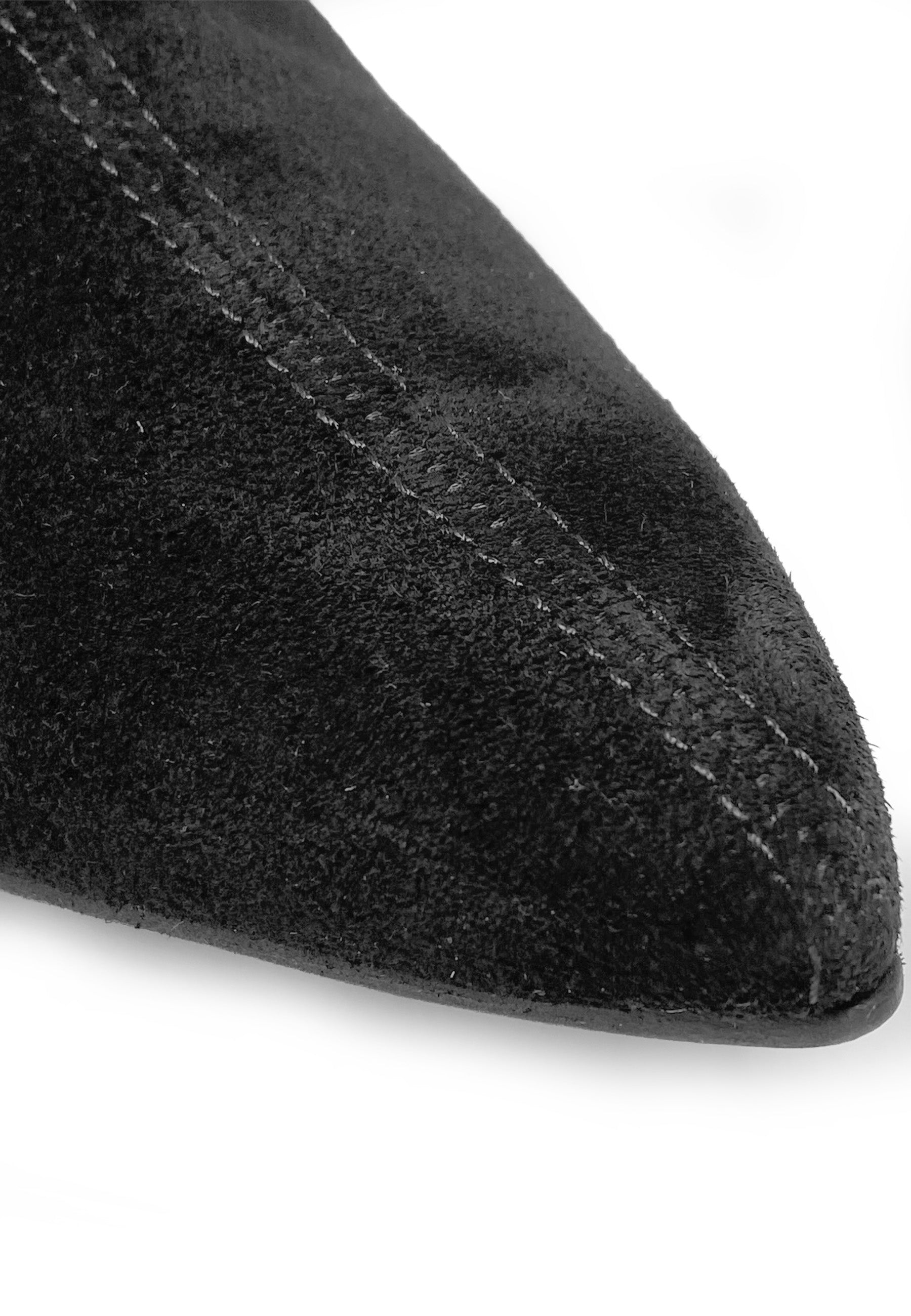 8288 Stiefelette | Black Suede