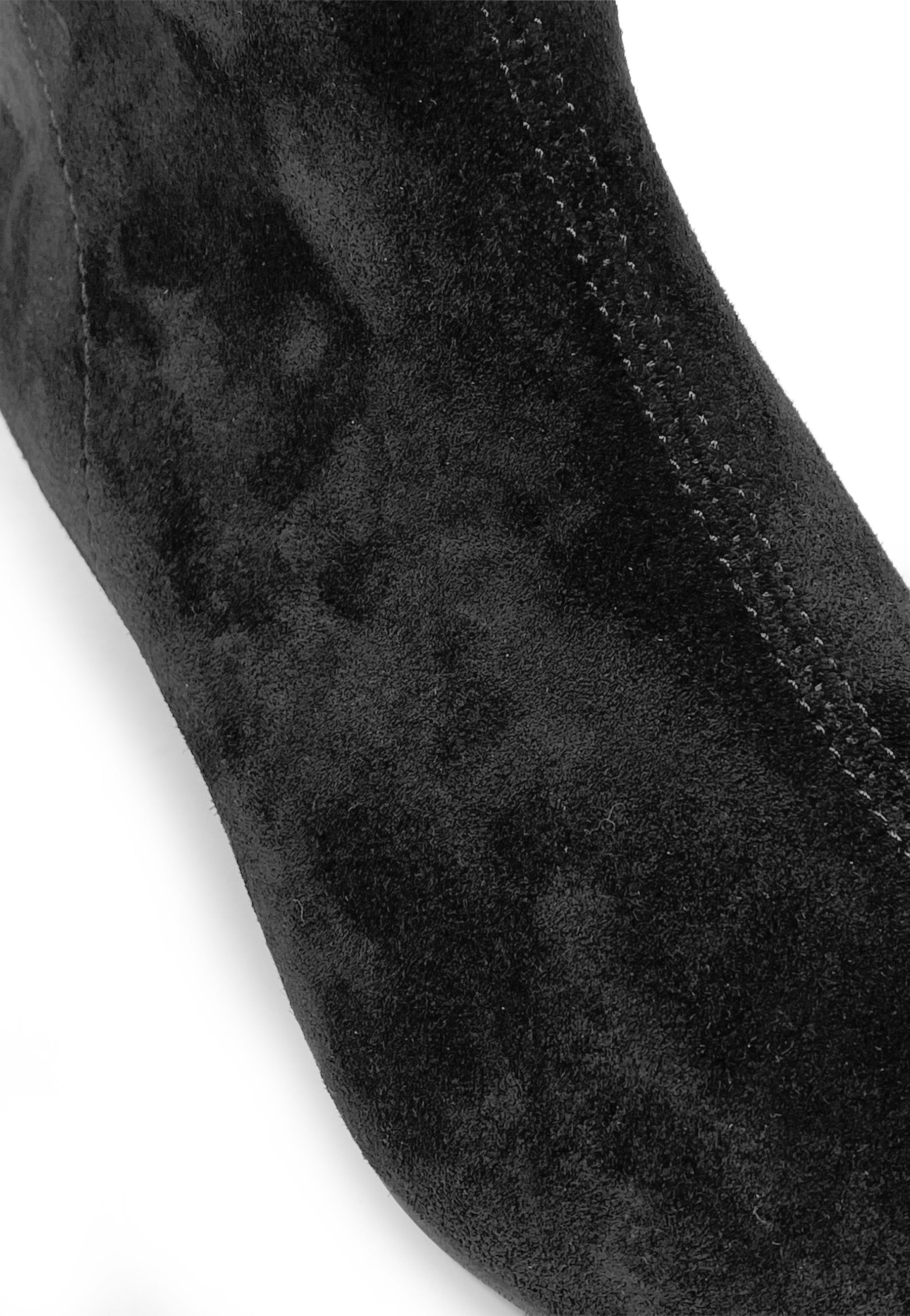 8288 Stiefelette | Black Suede