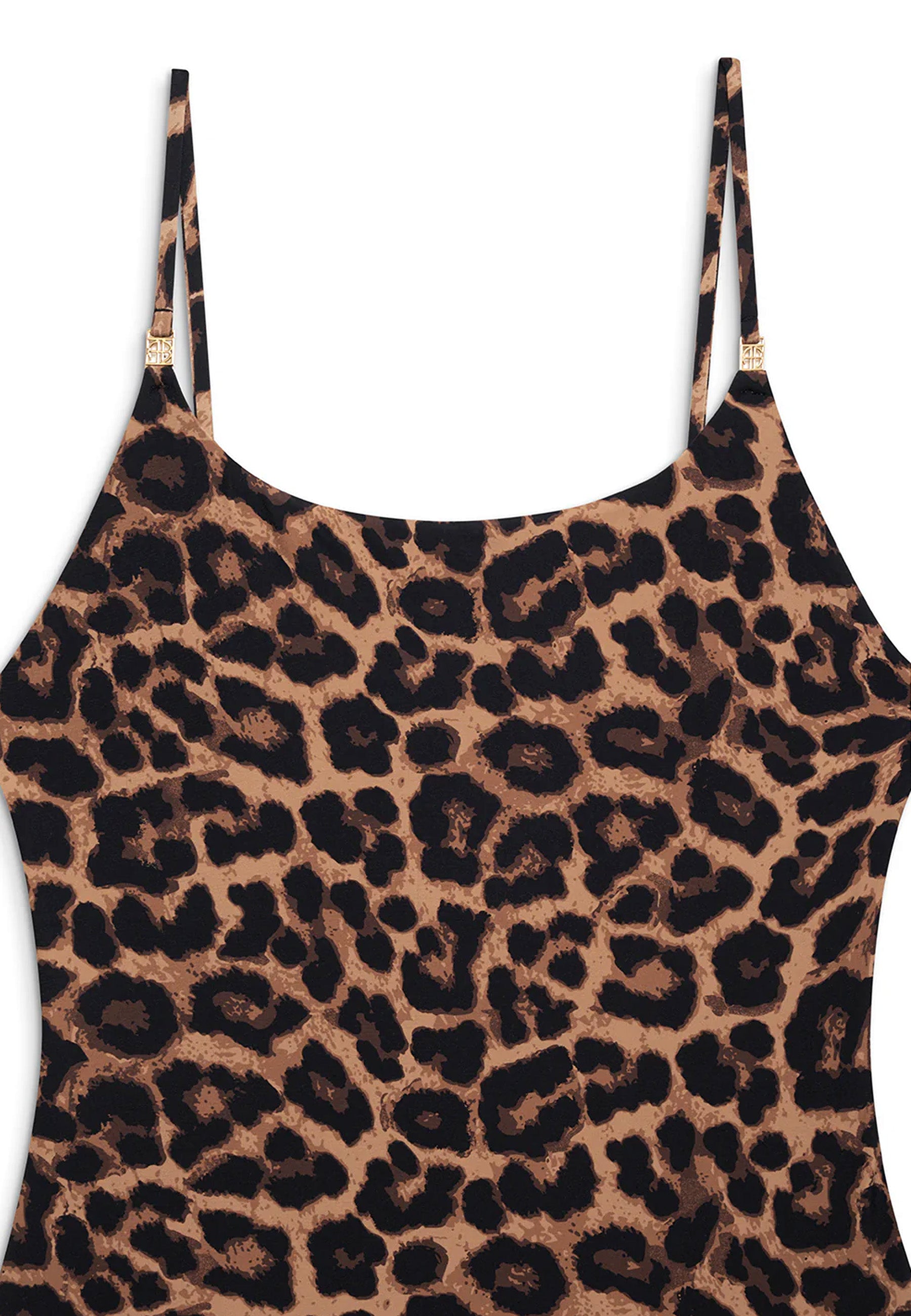 Vesta Badedragt | Sort Brun Leopard