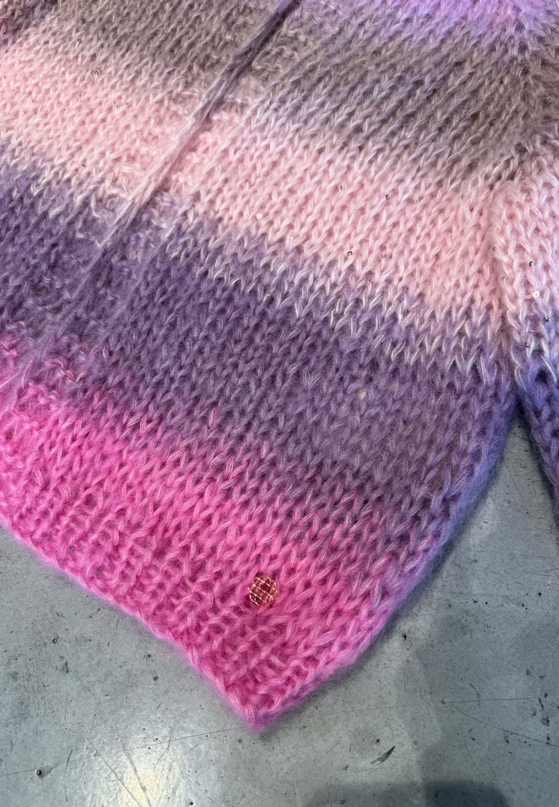 2608 Paulette Cardigan | Thistle Ashrose Pink