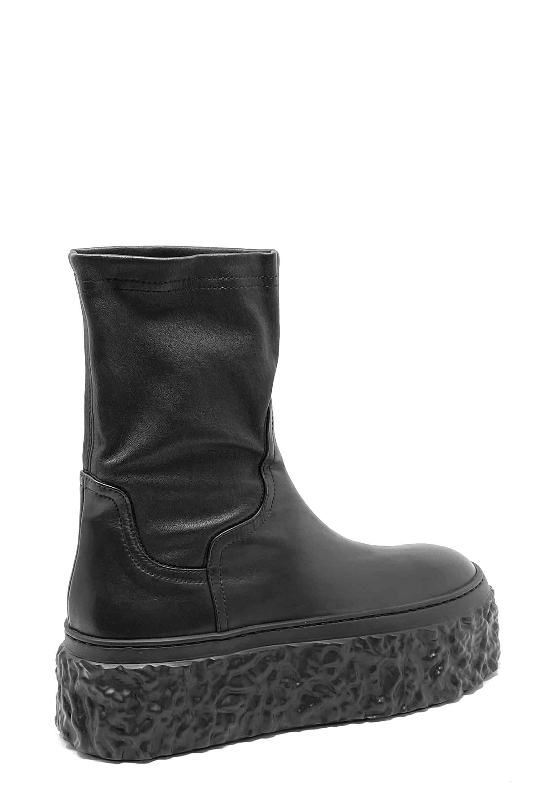 Magma Stretch Platform Boot | Nero