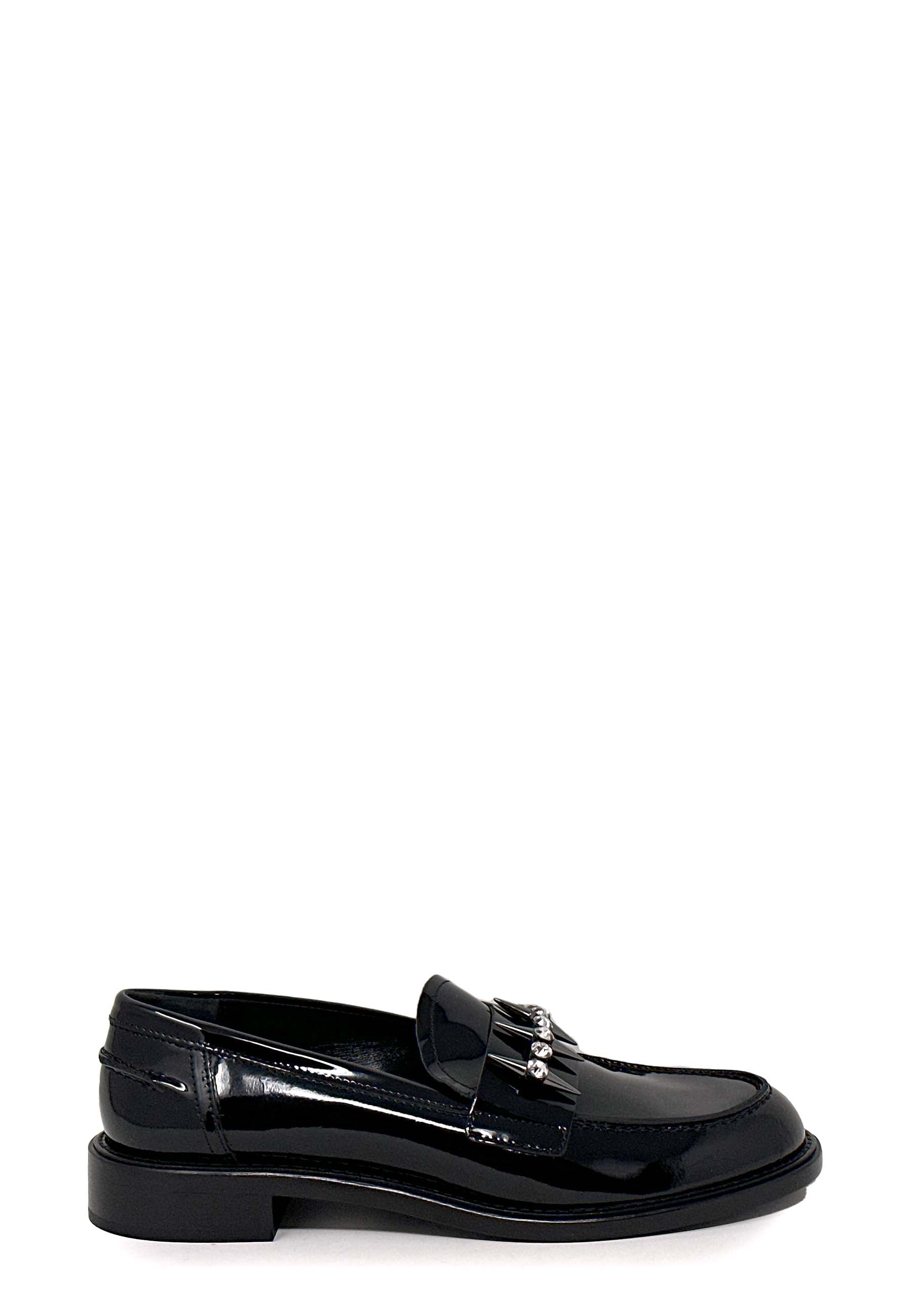 AGL Lola Spike Loafers Nero ingla concept store