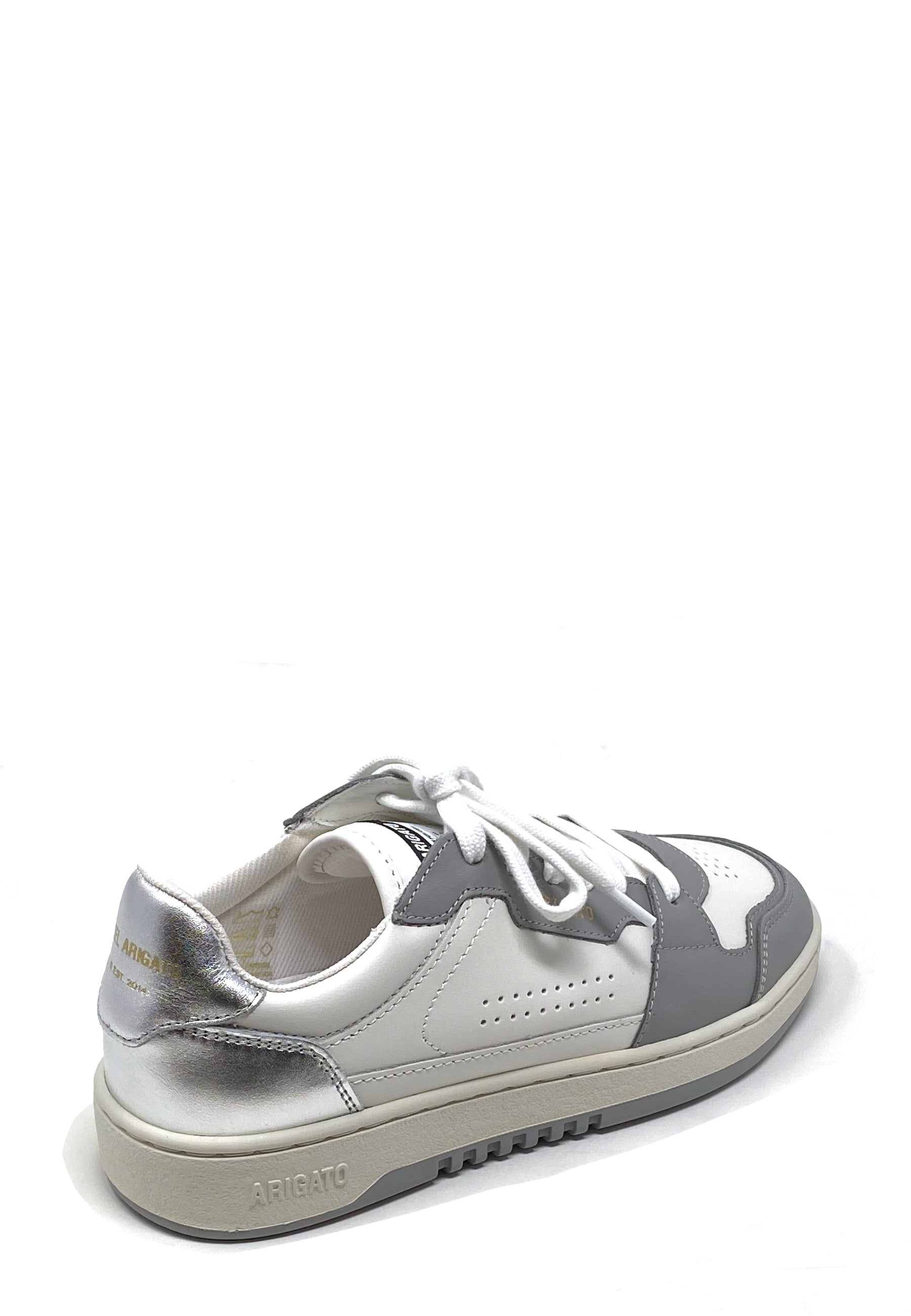 Dice Lo Sneaker | White Silver