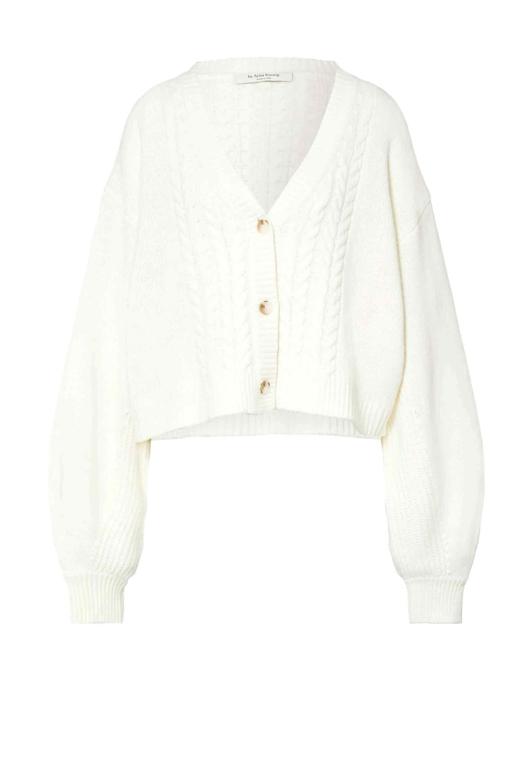Karla Merino Cardigan | Ecru