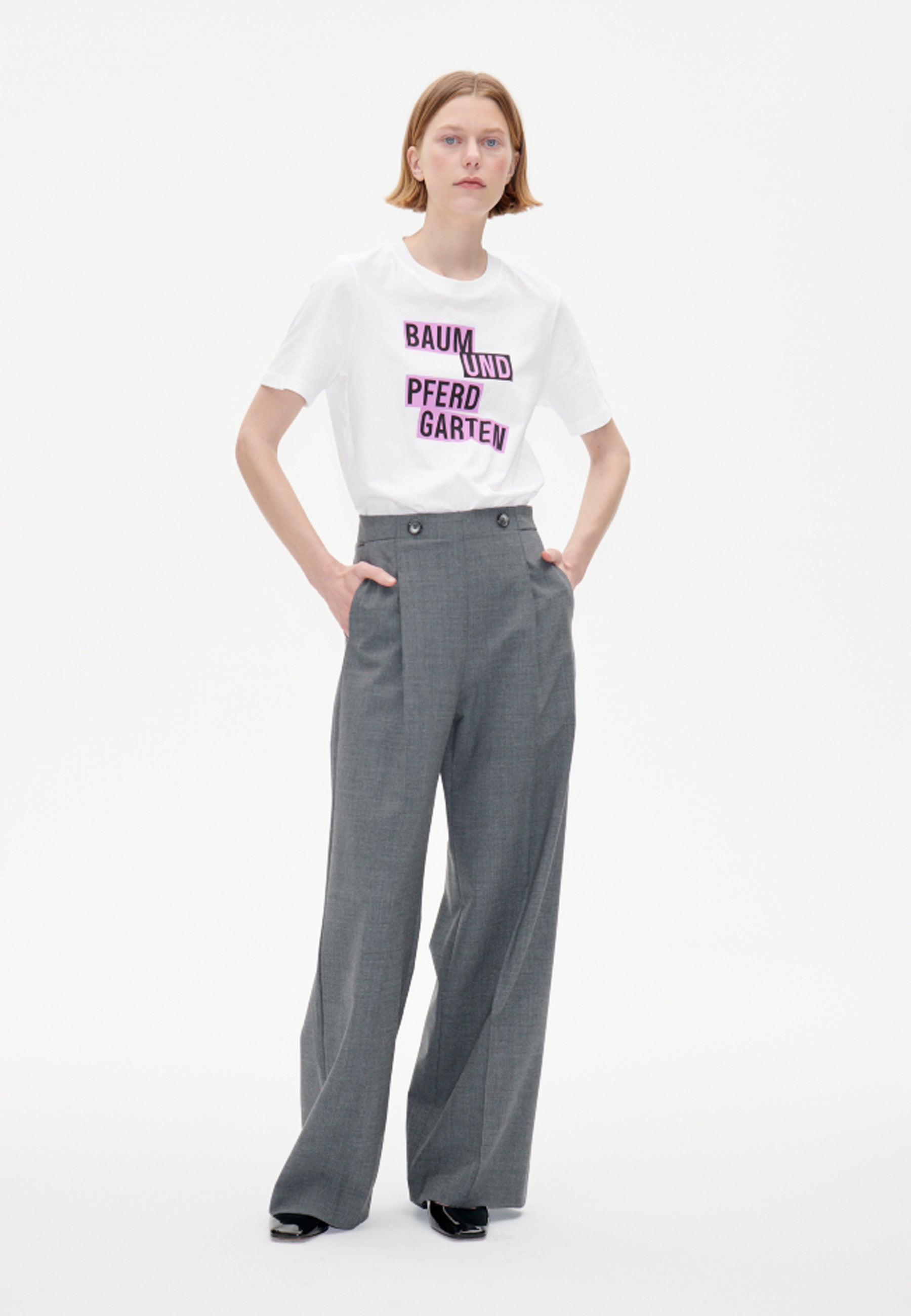 Jawo T-shirt | Pink Cyclamen