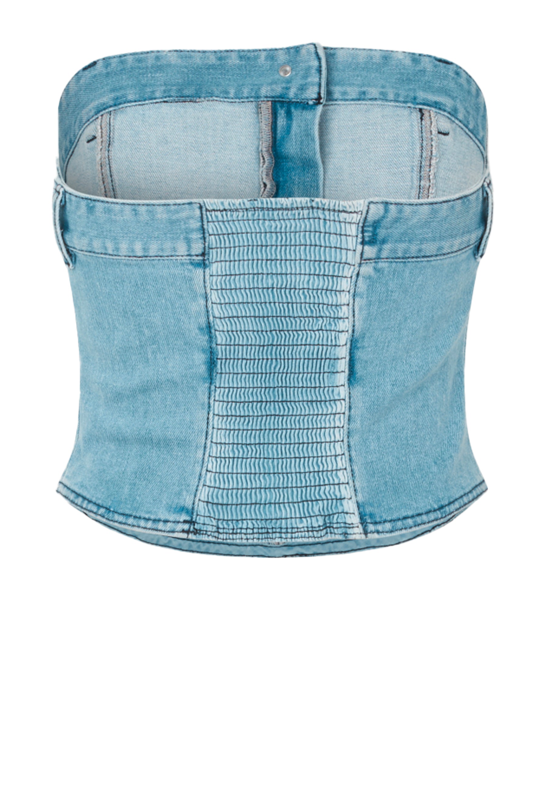 Mandi Top | Light Cool Denim