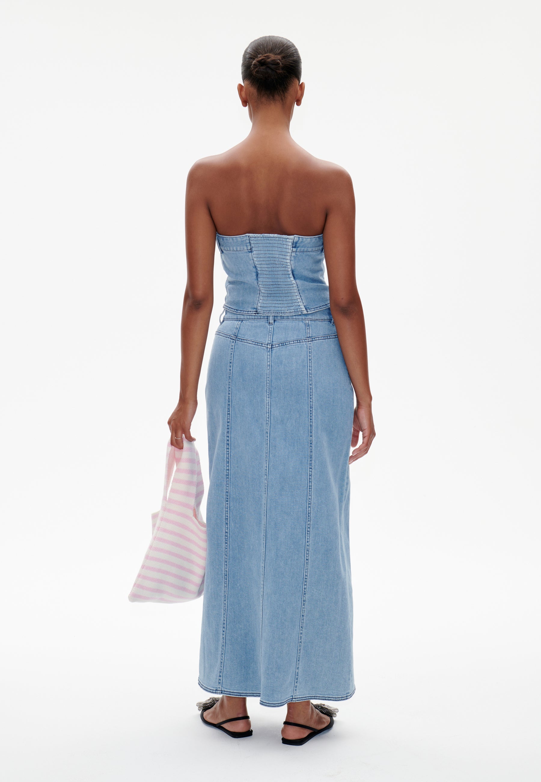 Mandi Top | Light Cool Denim