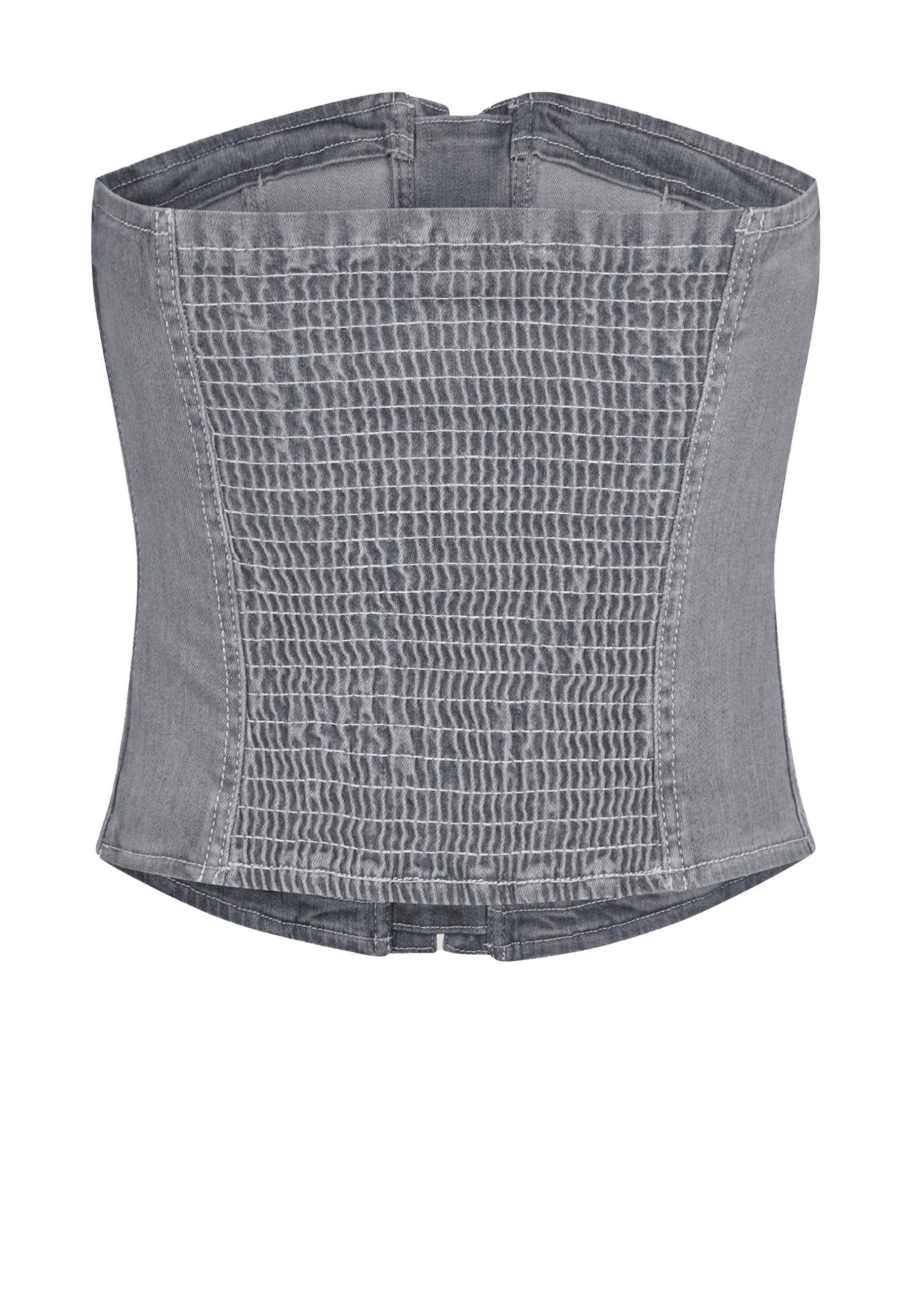 Maoki Jeans Corsage | Gery Worn Out Denim