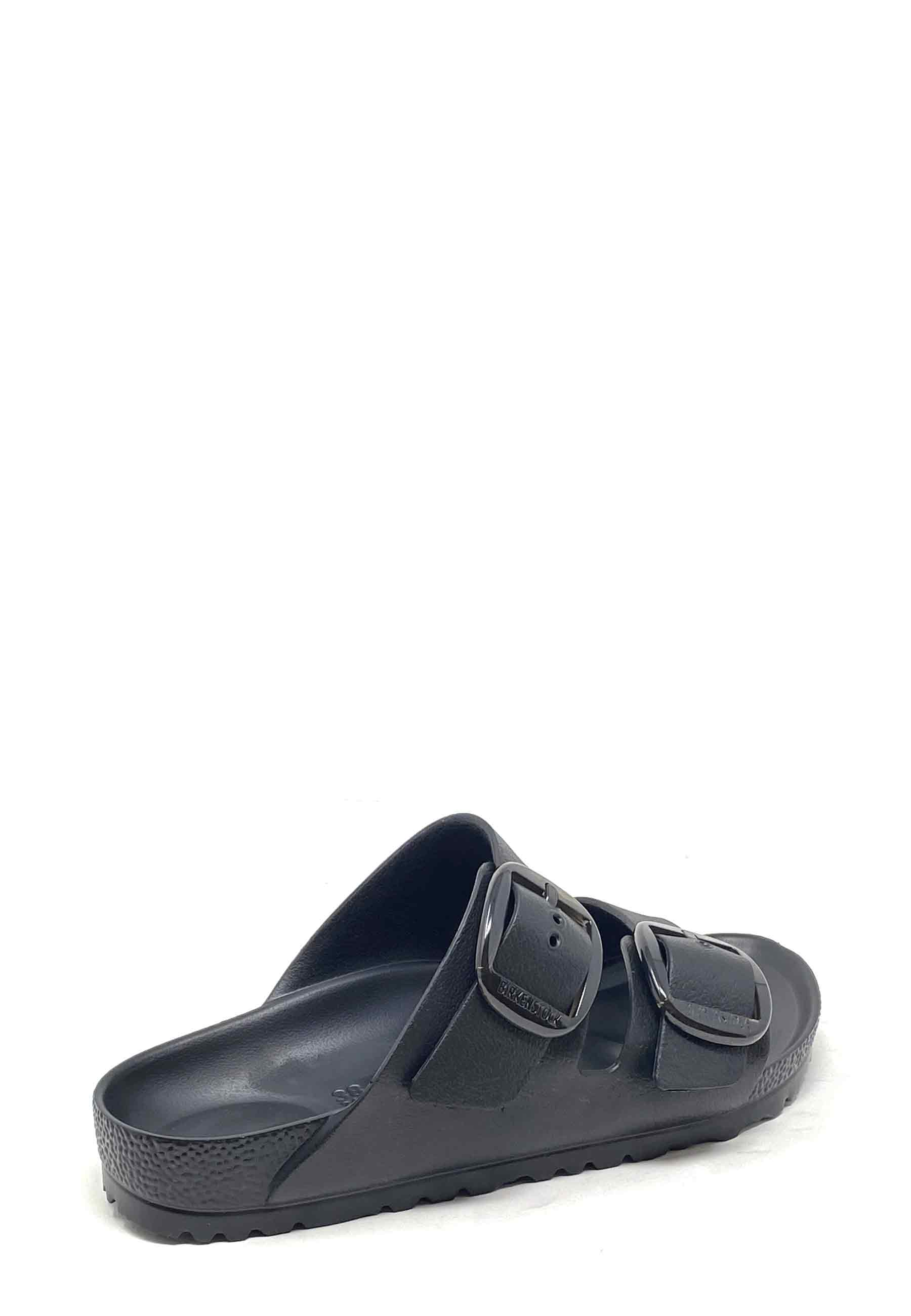 Arizona Big Buckle Pantolette | Black EVA