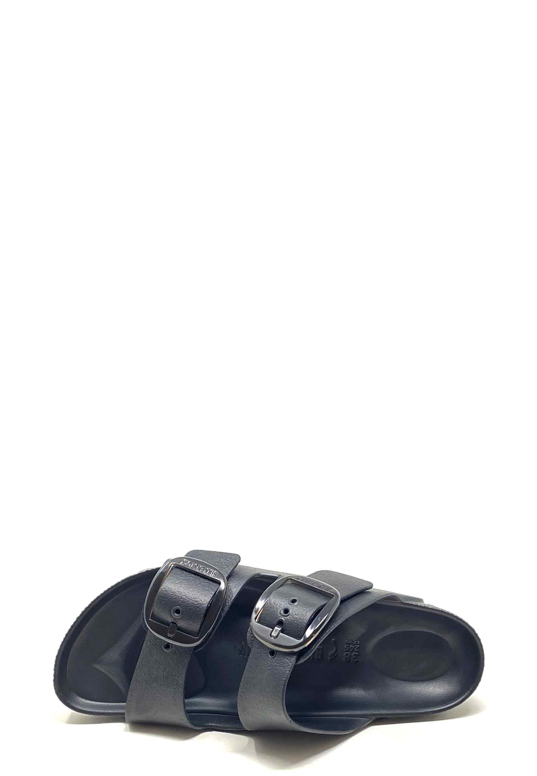 Arizona Big Buckle Pantolette | Black EVA