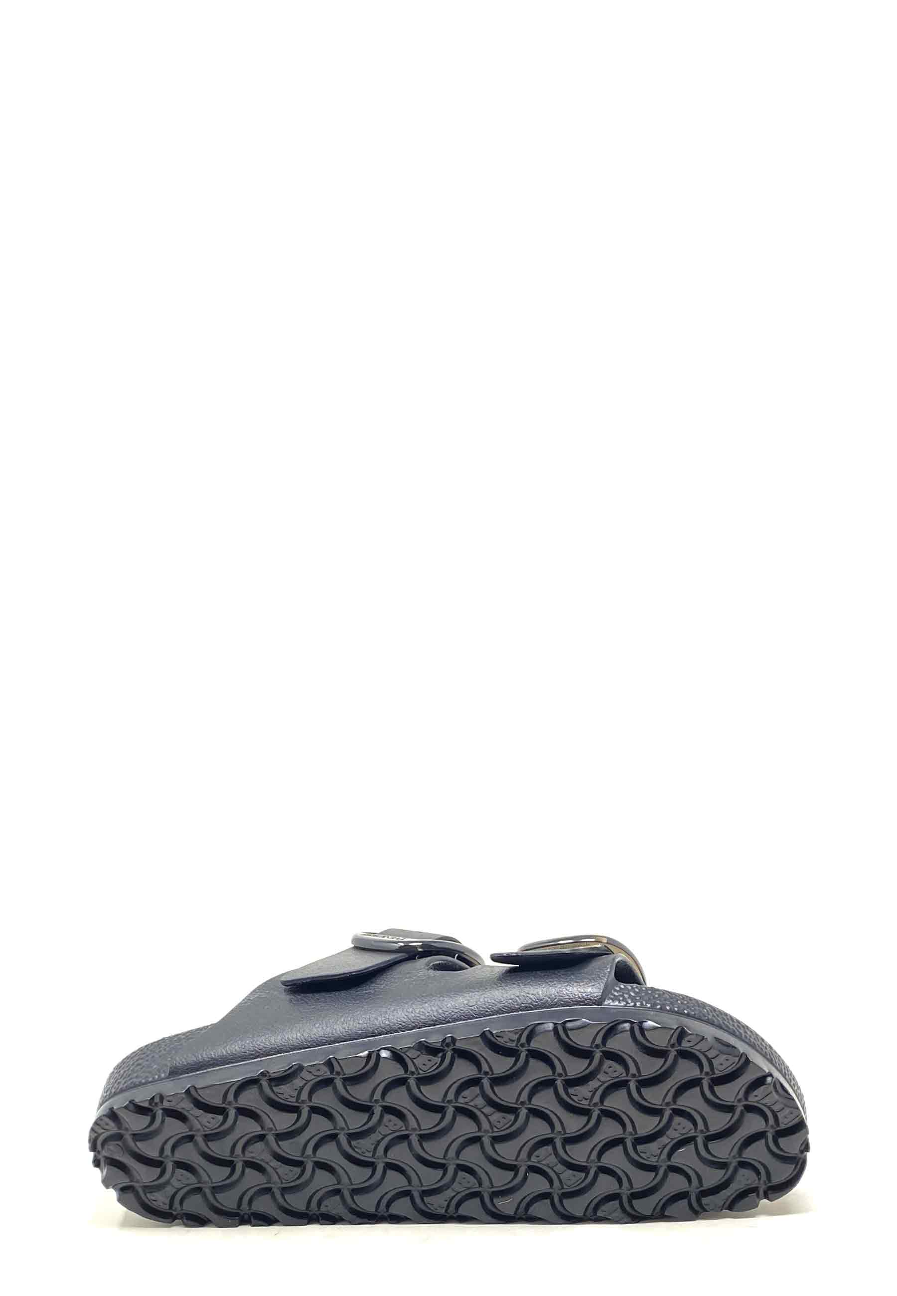 Arizona Big Buckle Pantolette | Black EVA