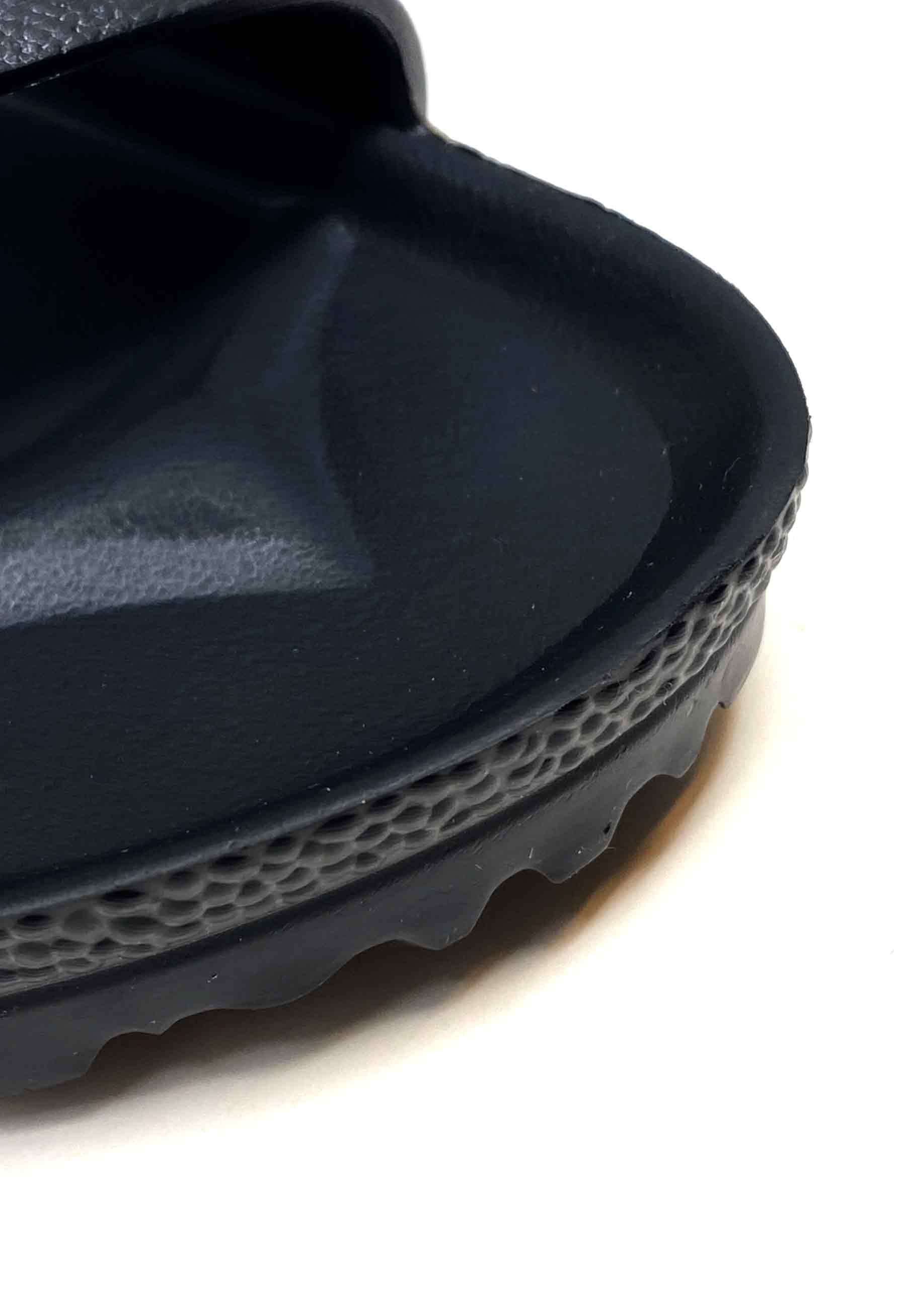 Arizona Big Buckle Pantolette | Black EVA
