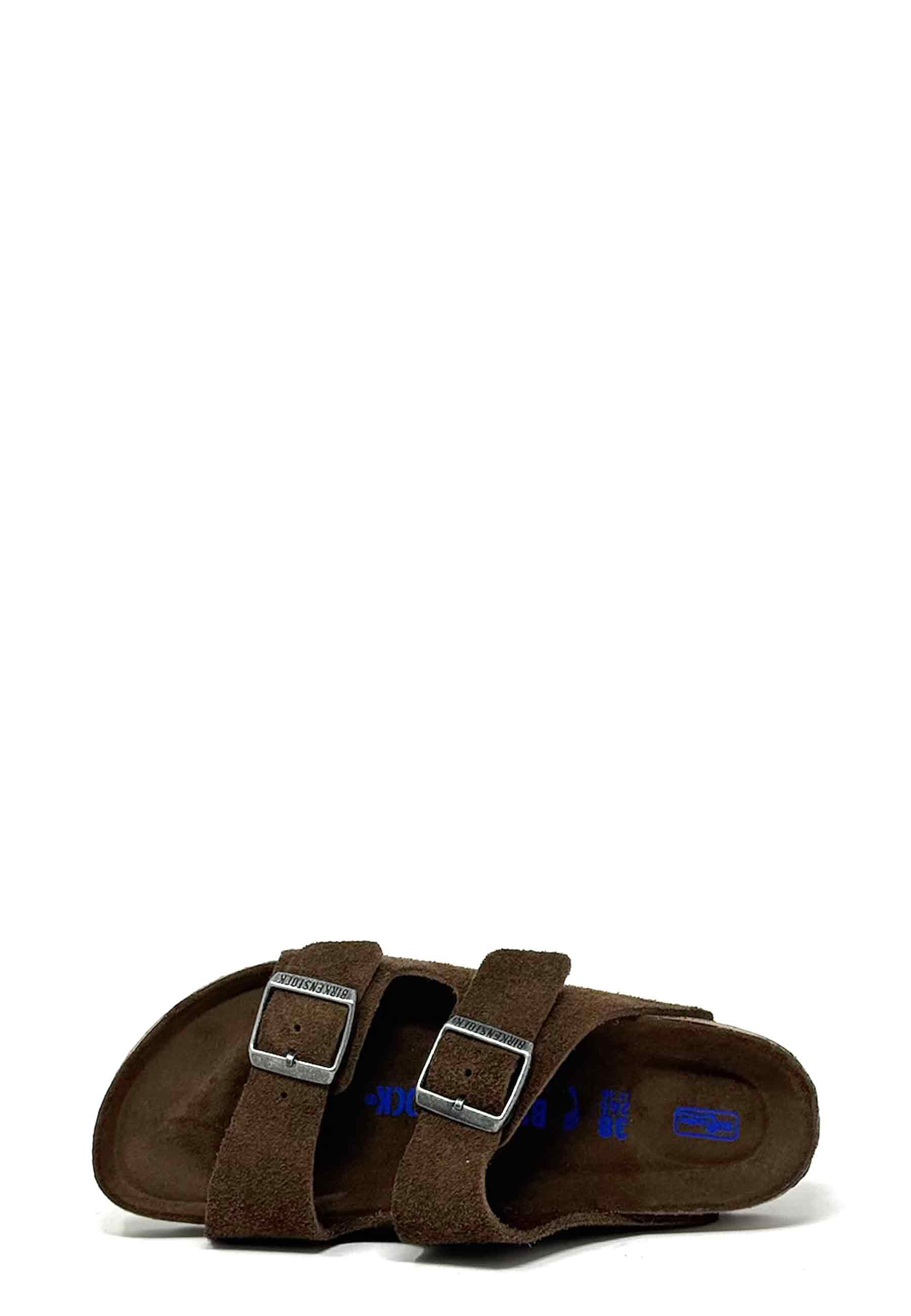 Arizona Soft Footbed Pantolette | Carafe Suede