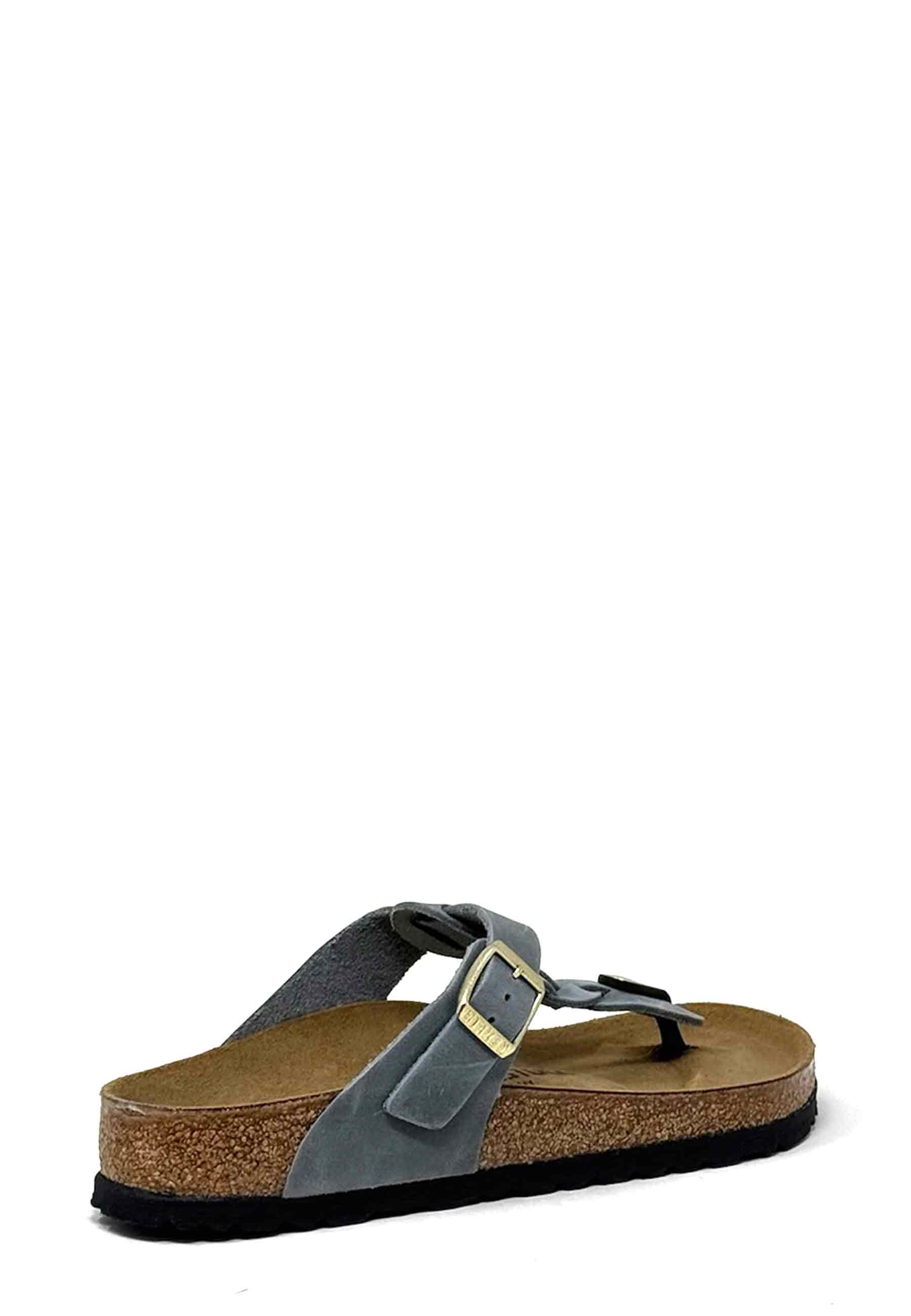 Gizeh Braided Pantolette | Basalt Gray