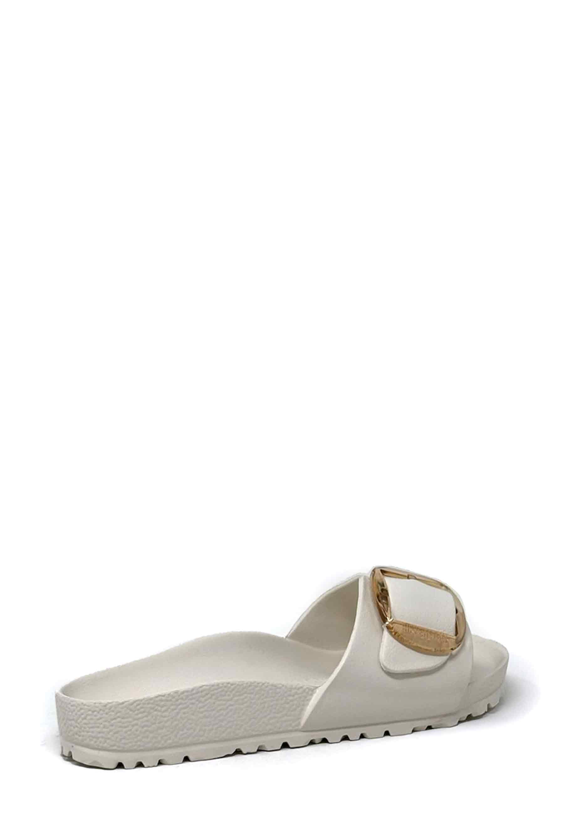 Madrid Big Buckle EVA Pantolette | Eggshell