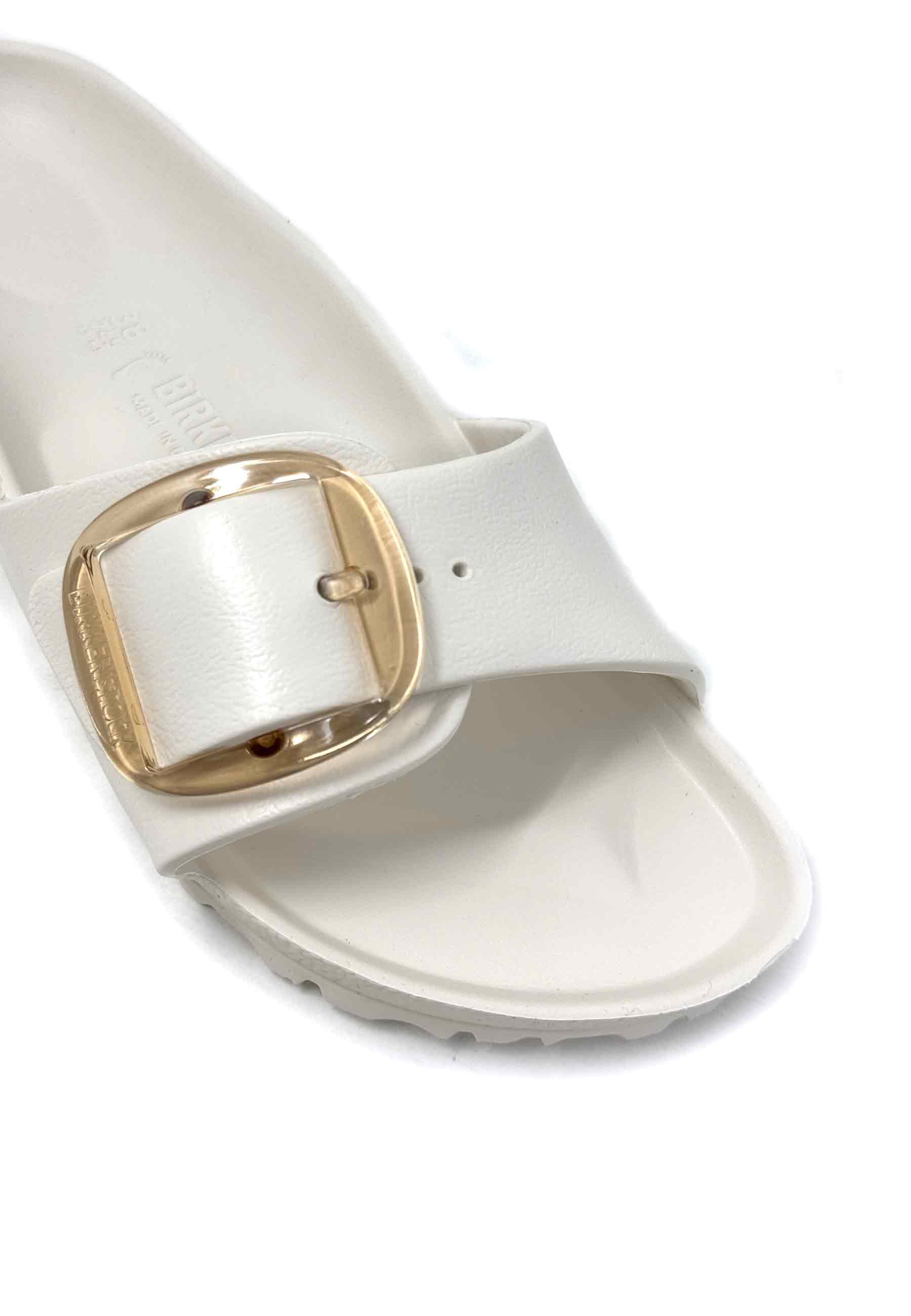 Madrid Big Buckle EVA Pantolette | Eggshell