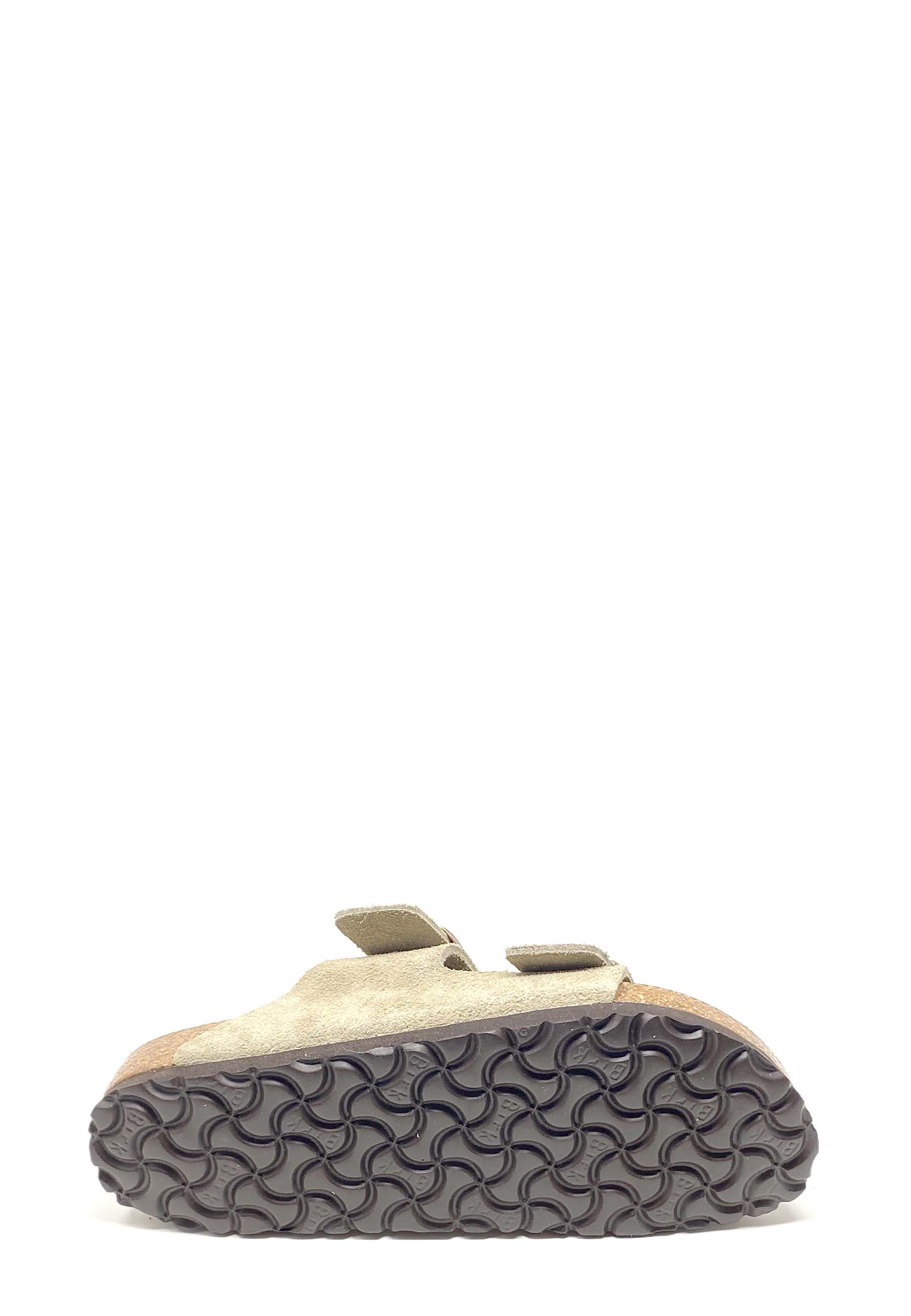 Arizona Soft Footbed Mules | Taupe ruskind