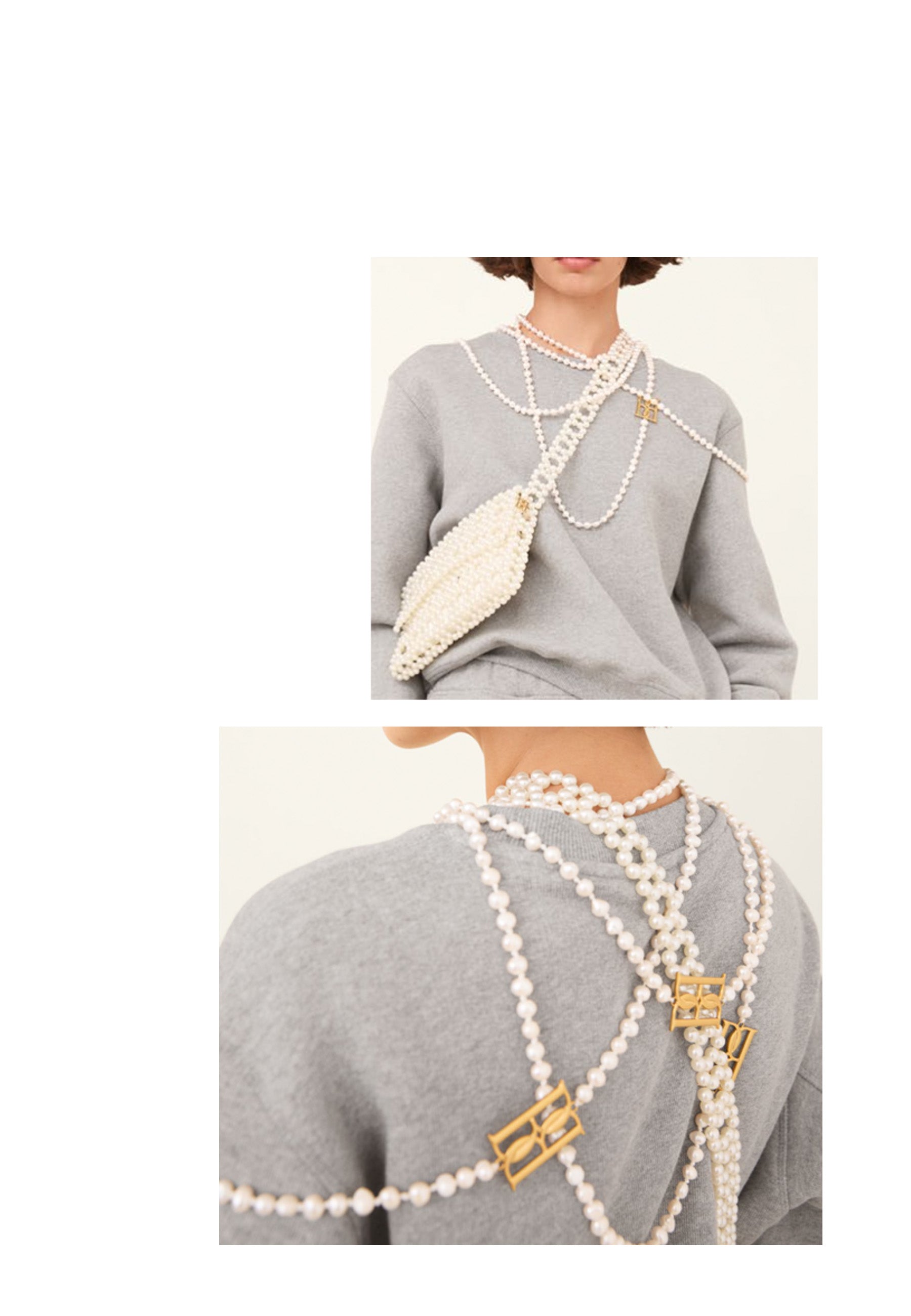 Chakallo Perlenkette | Soft White