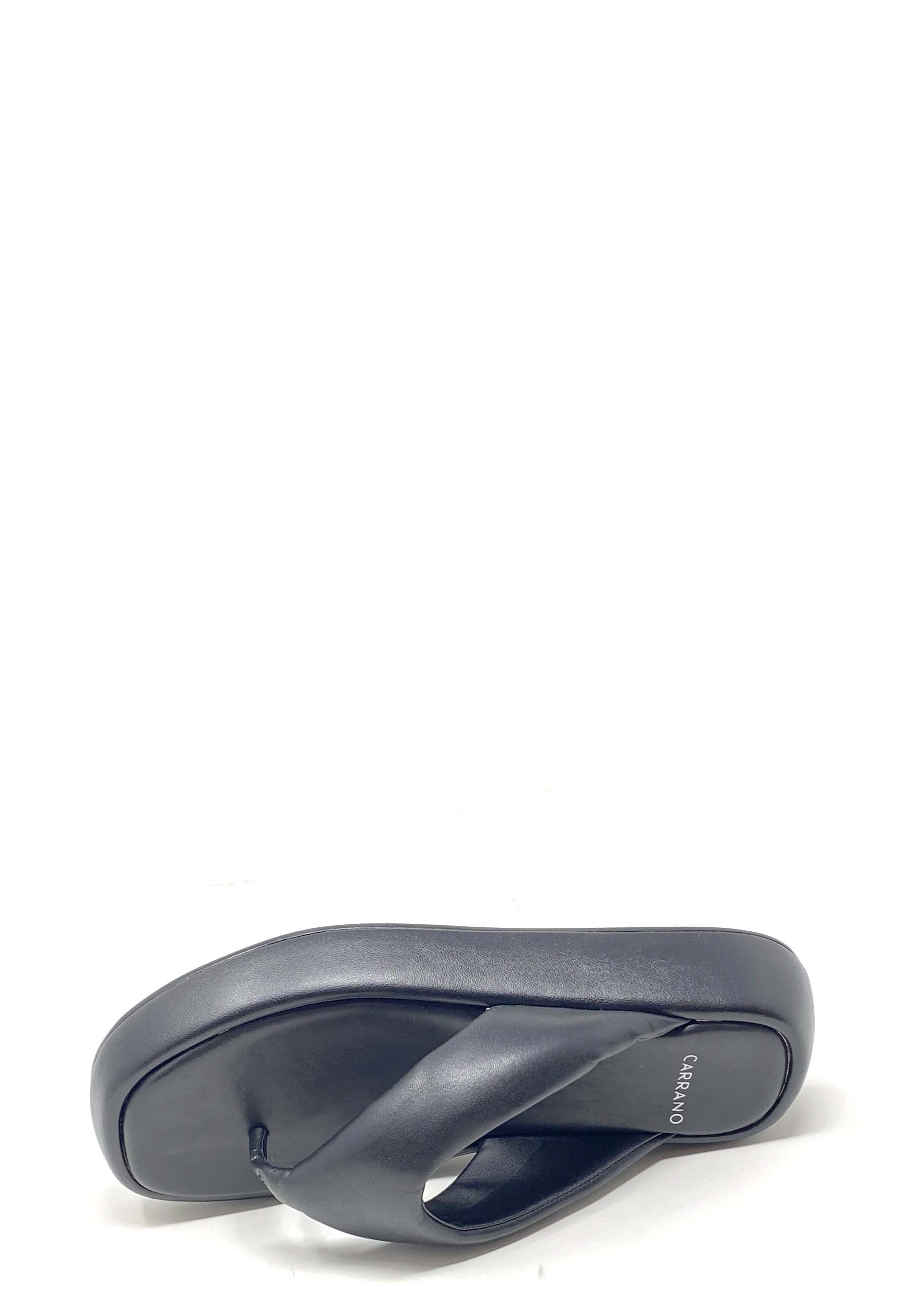 470018C Zehentrenner Pantolette | Black