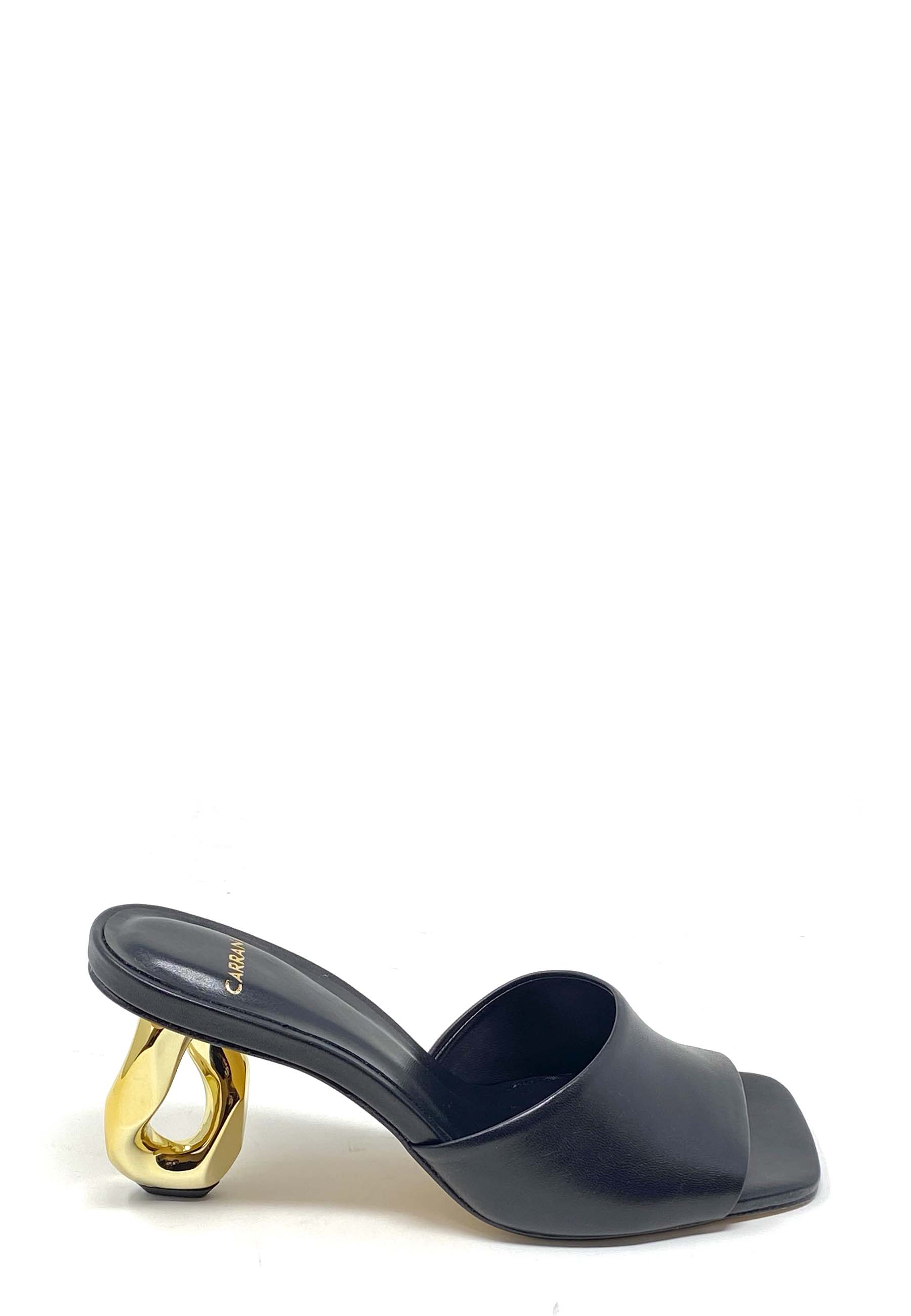 672002 High heel mules | Black