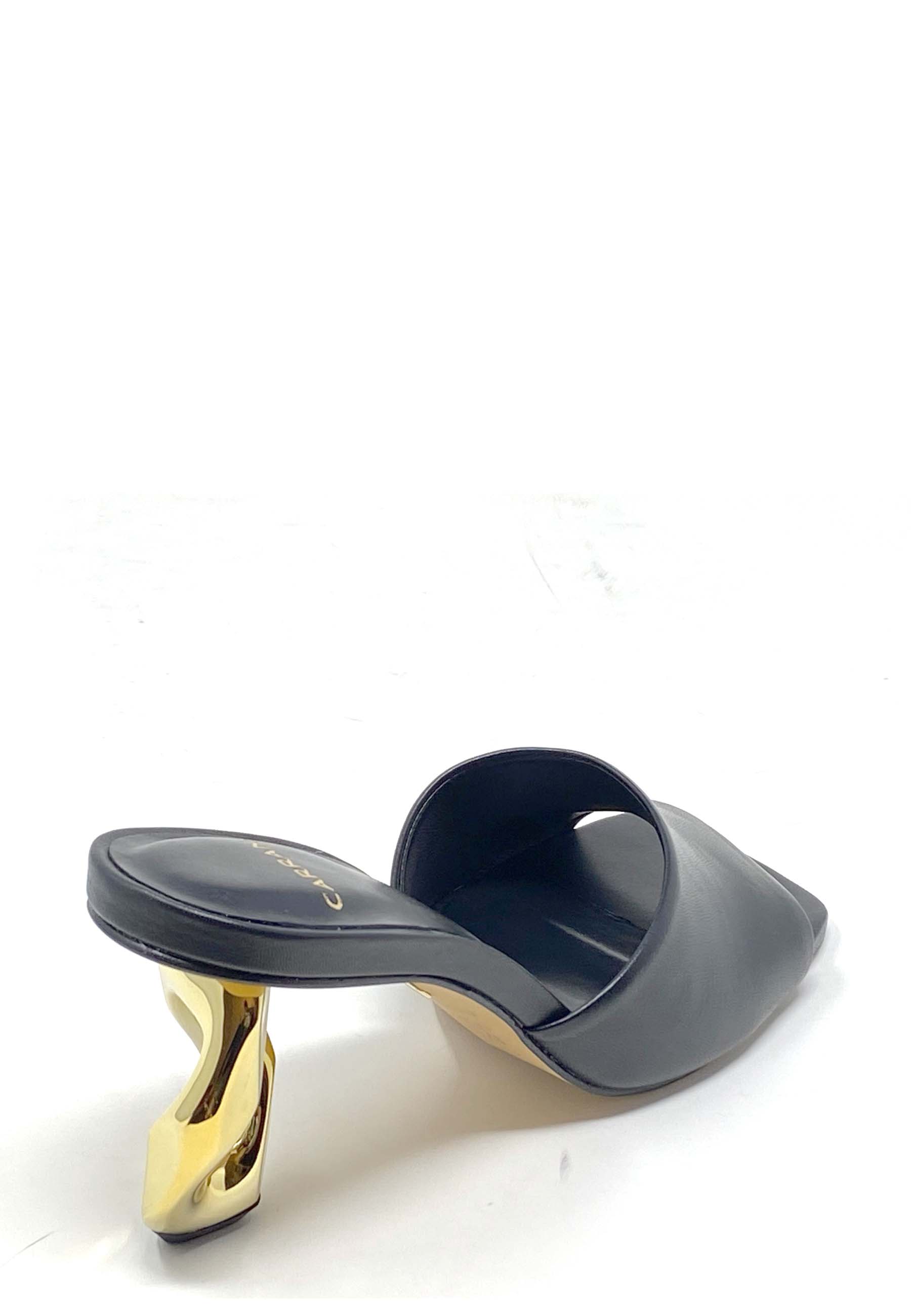 672002 High heel mules | Black