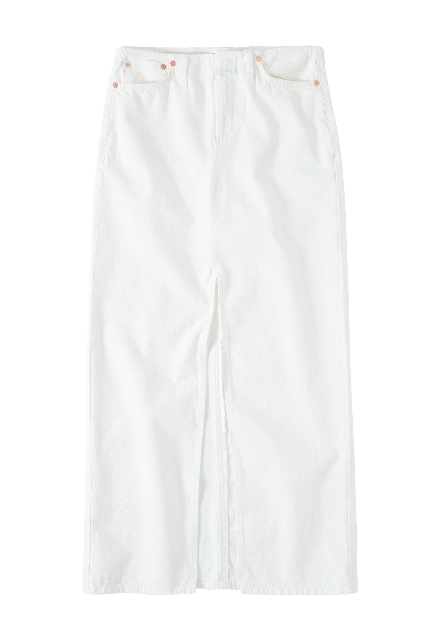 C93178 Long 5 Pocket Rock | White