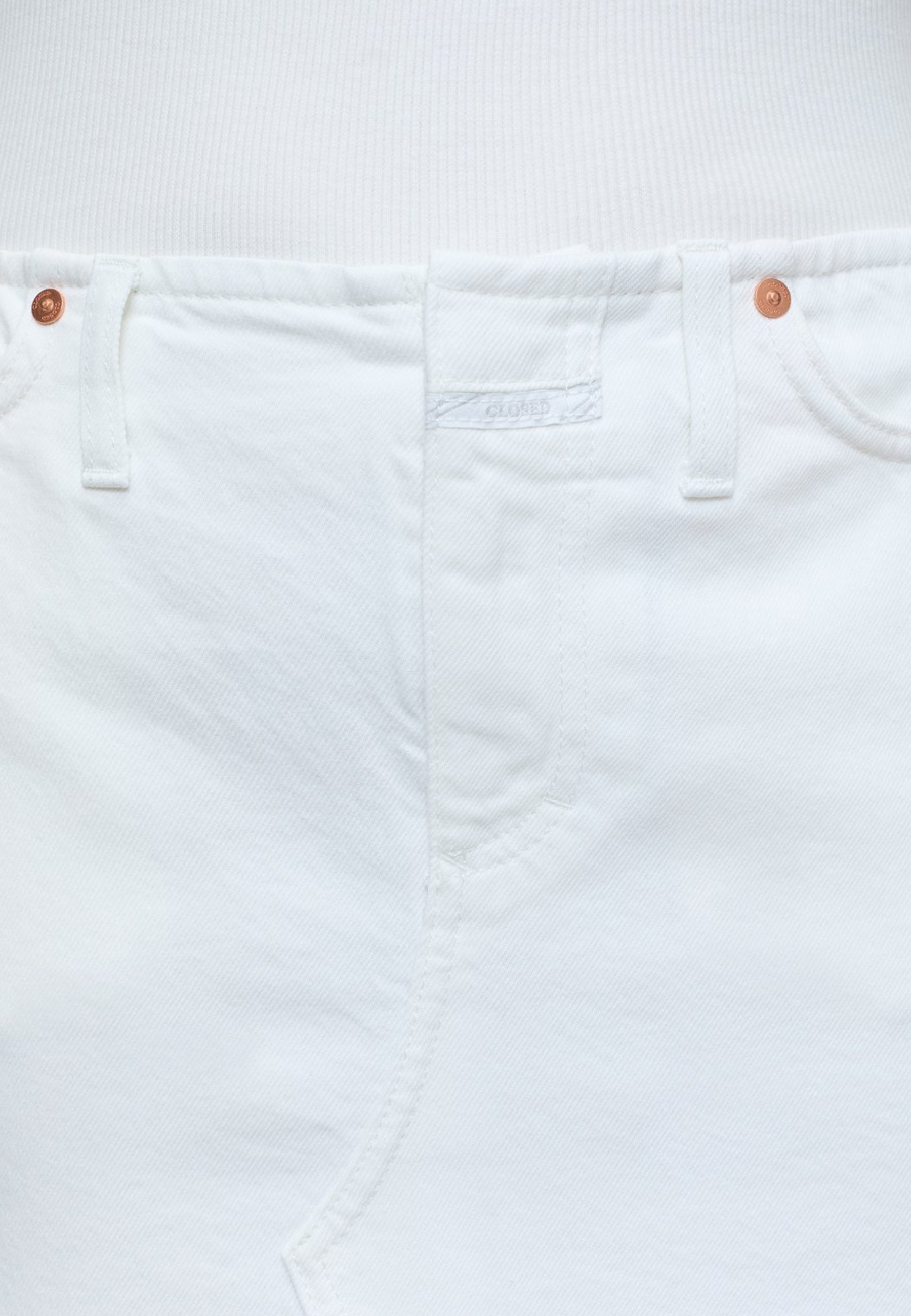 C93178 Long 5 Pocket Rock | White
