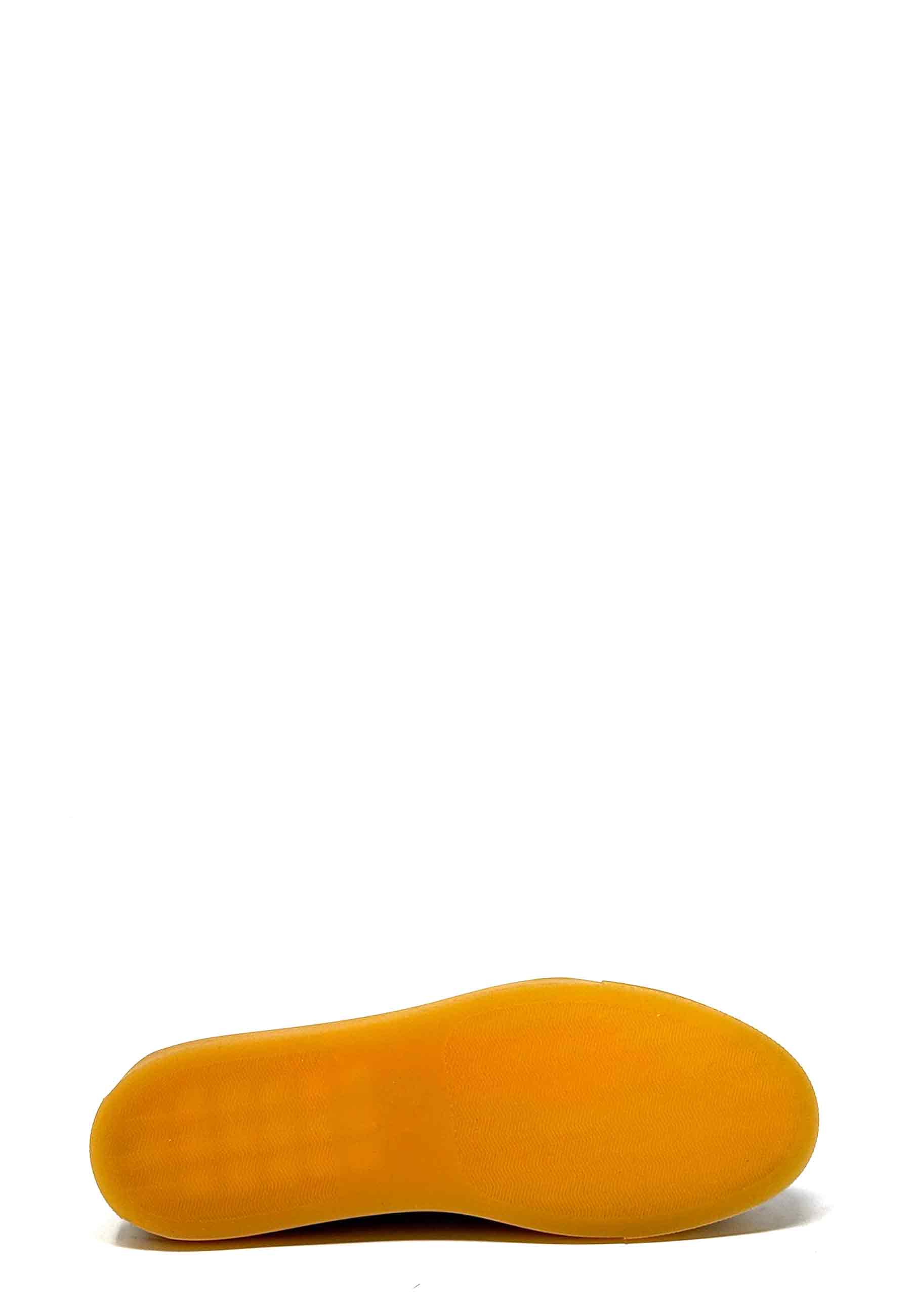 CPH160 boat shoe | Washed denim