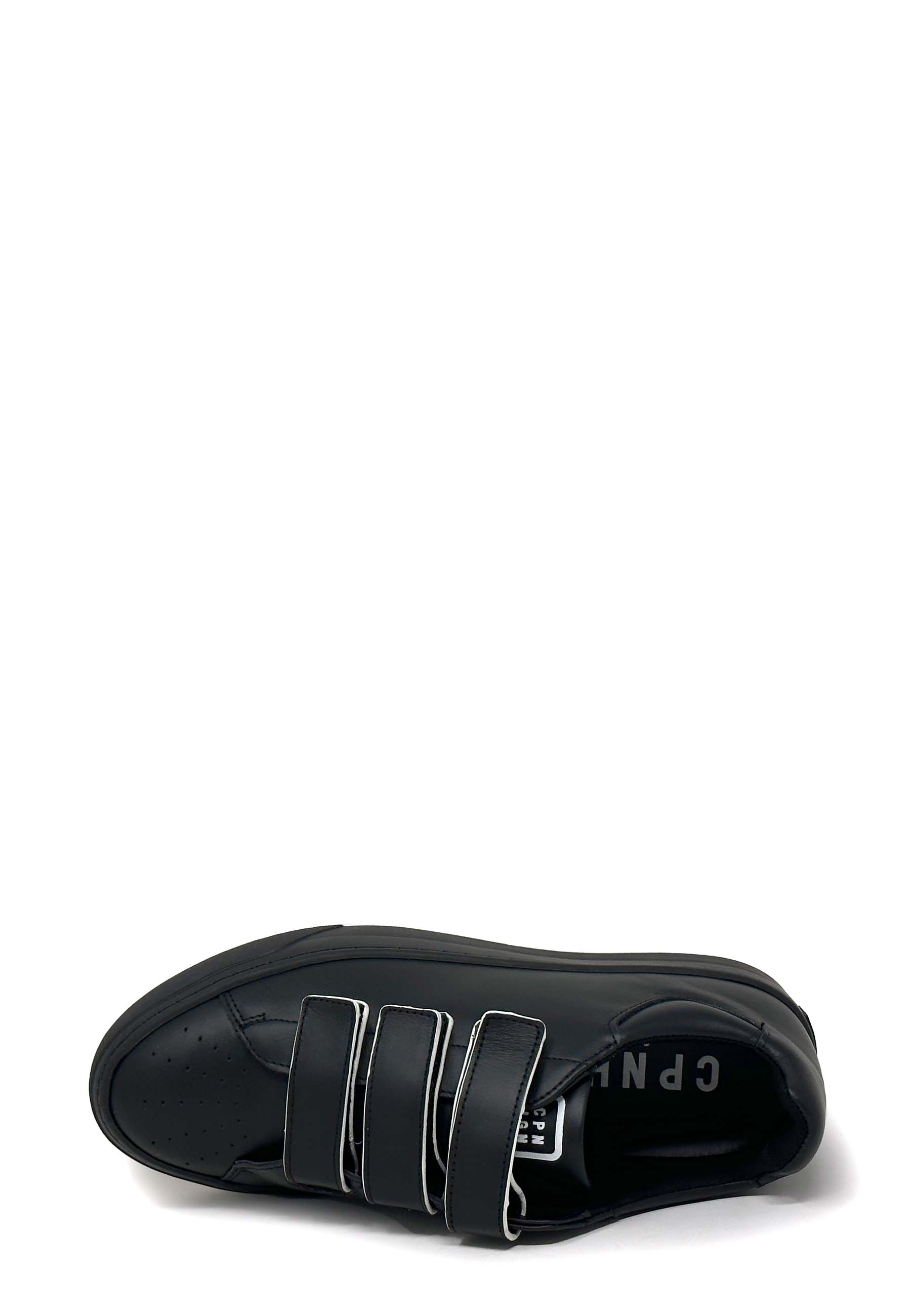CPH429 Klett Sneaker | Black Soft Vitello