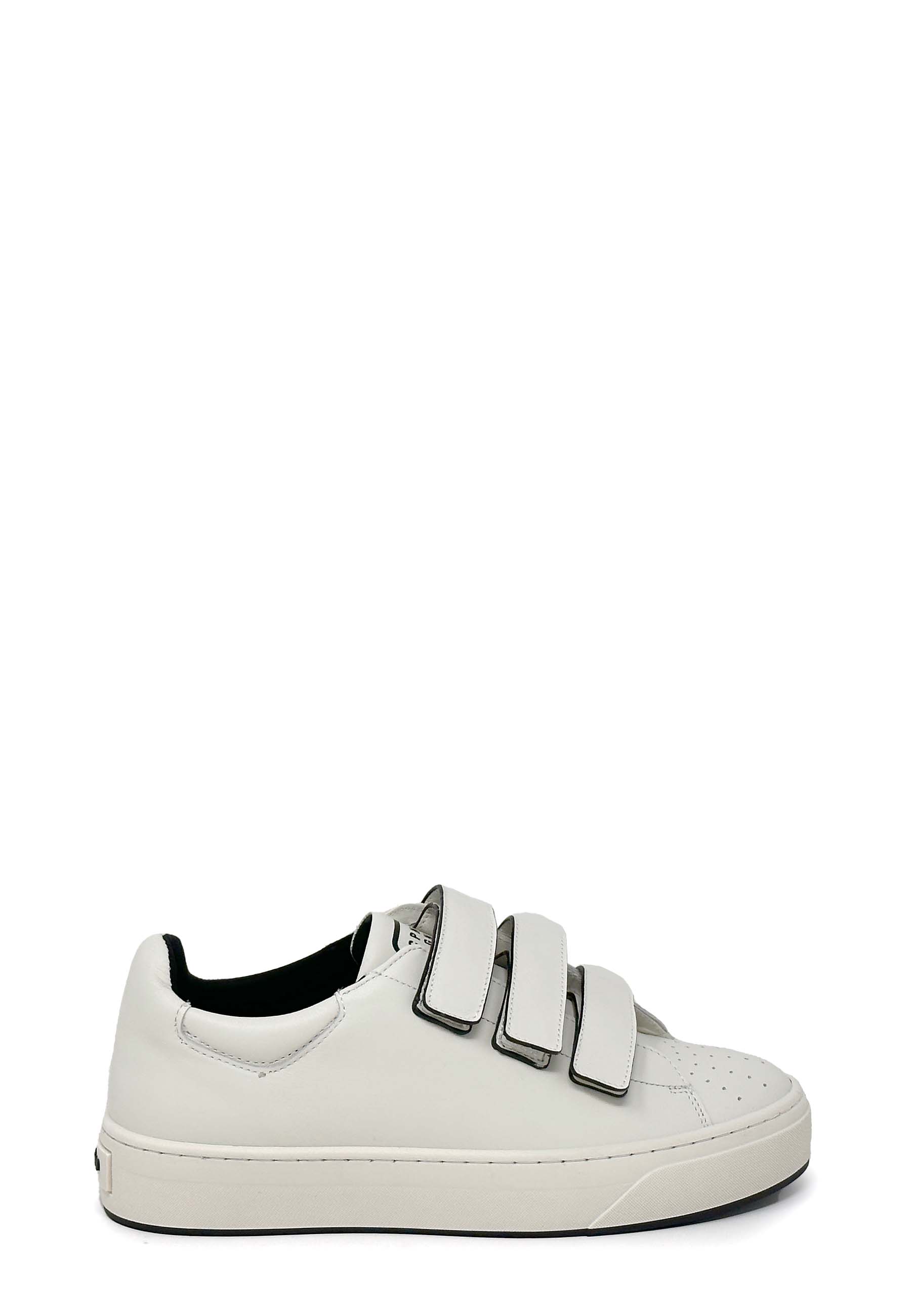 CPH429 Klett Sneaker | Milk Black Soft Vitello