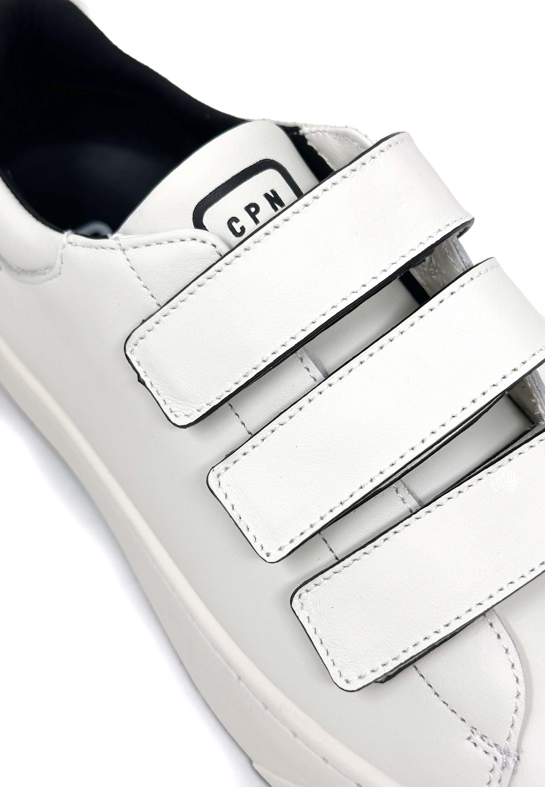 CPH429 Klett Sneaker | Milk Black Soft Vitello