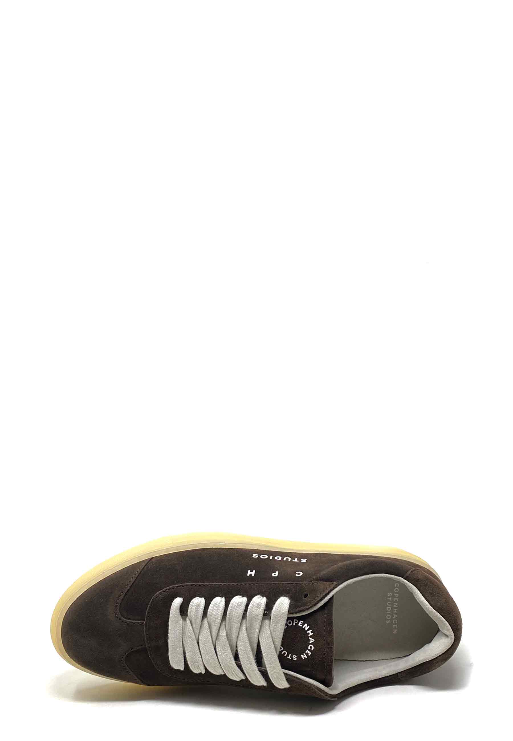 CPH433 Sneakers | Chokoladefarvet ruskind