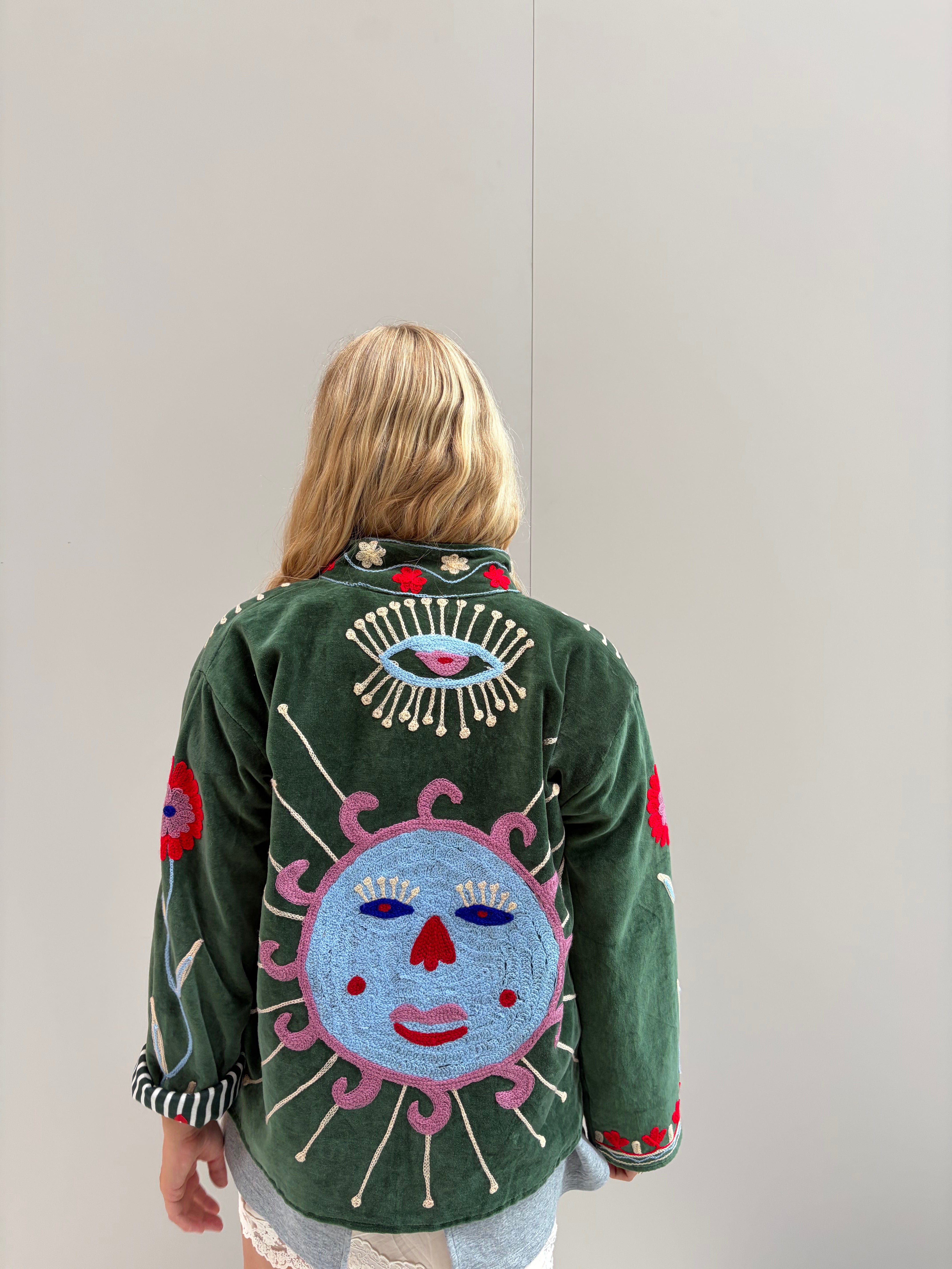Embroidery Jacke
