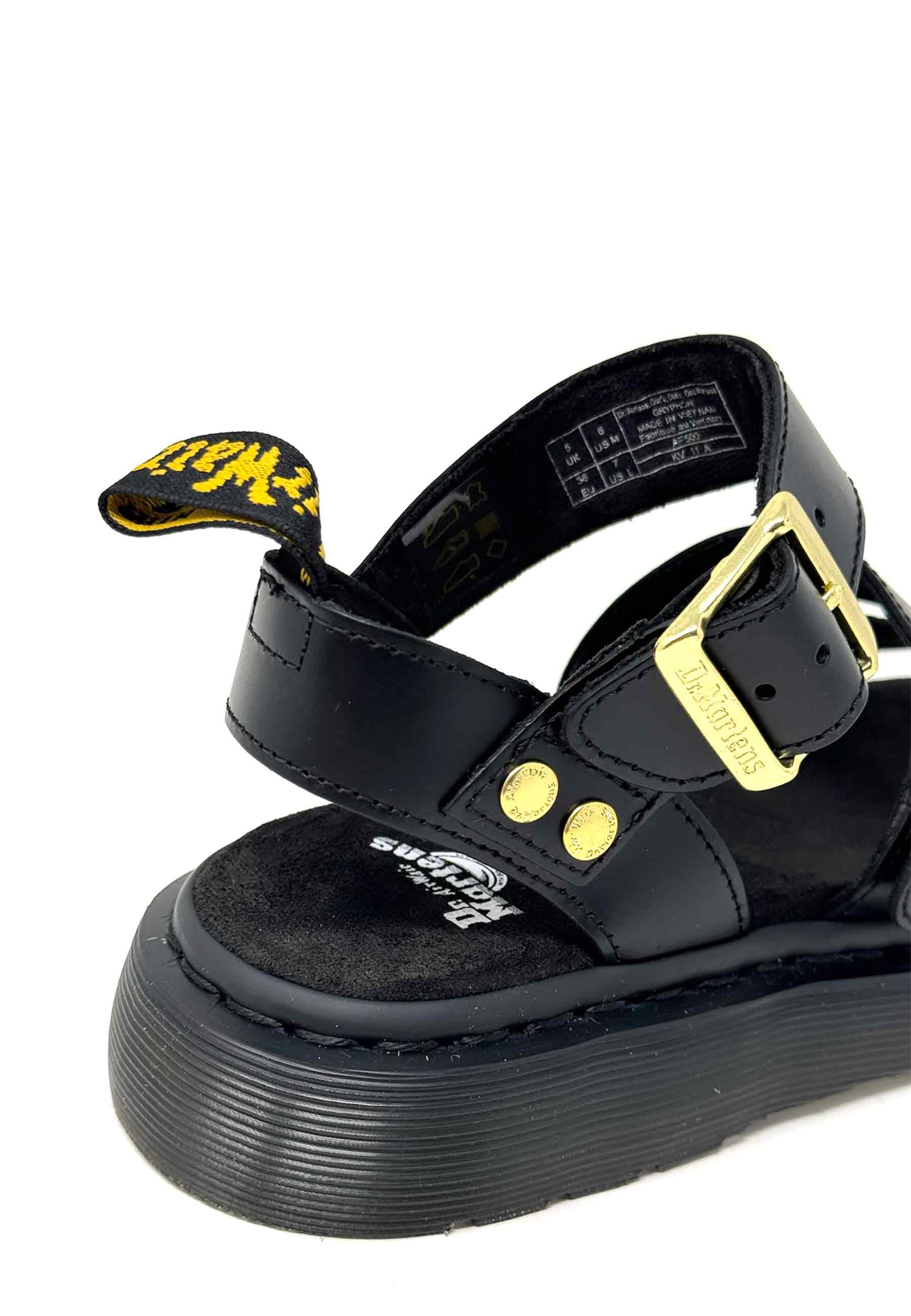 Gryphon Strap Sandal | Black
