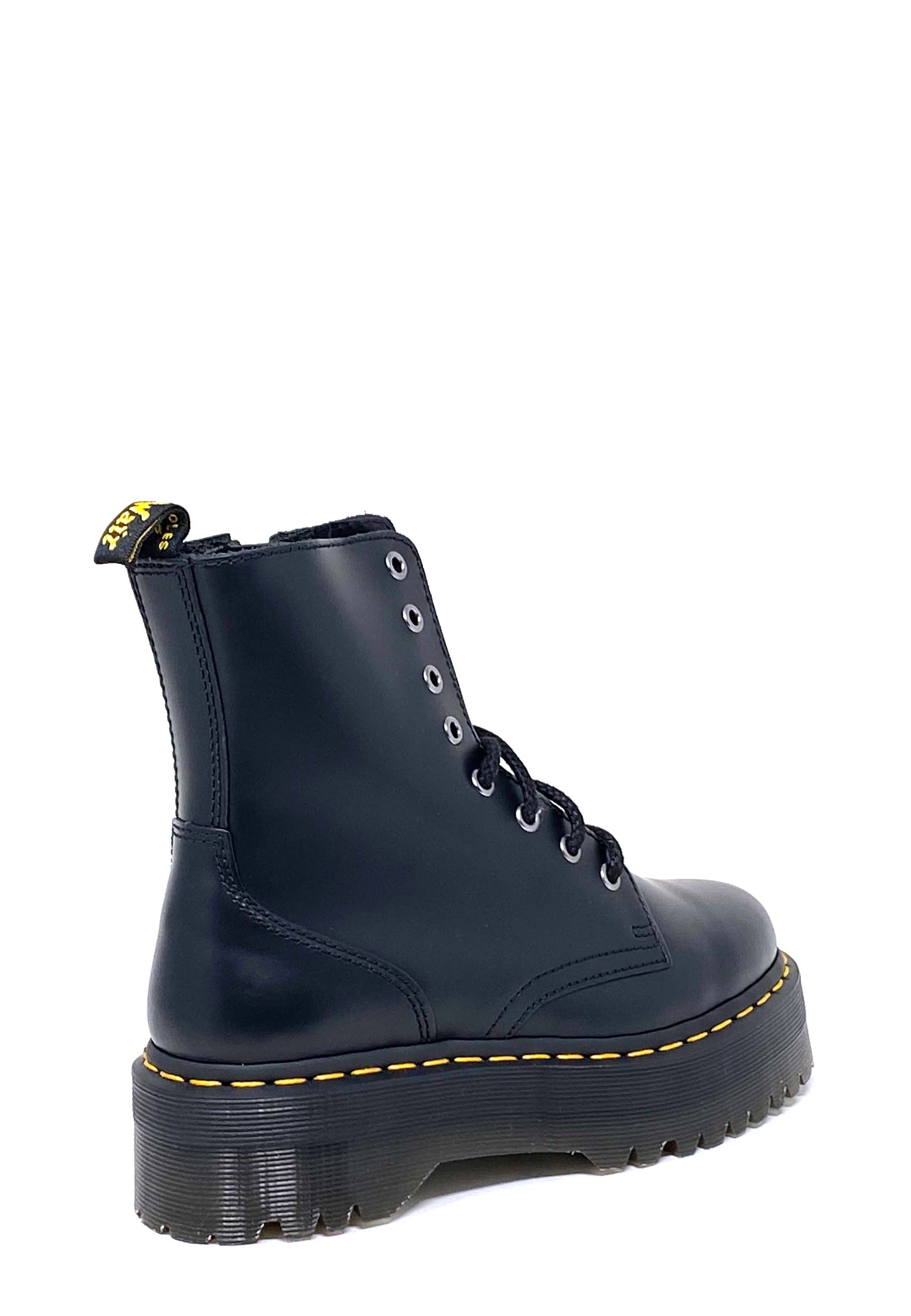 Jadon Schnür Boot | Black Smooth