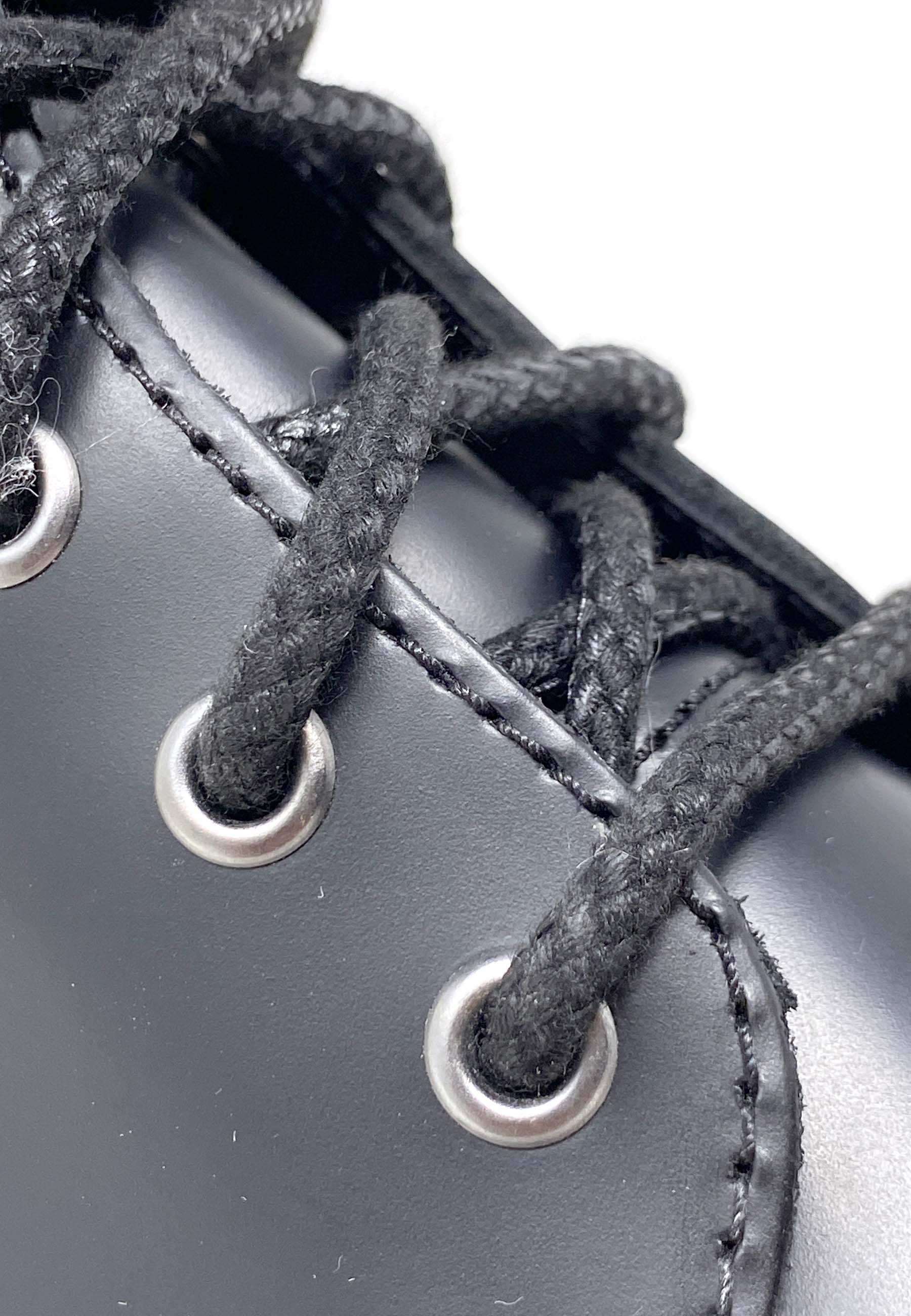 Jadon Schnür Boot | Black Smooth
