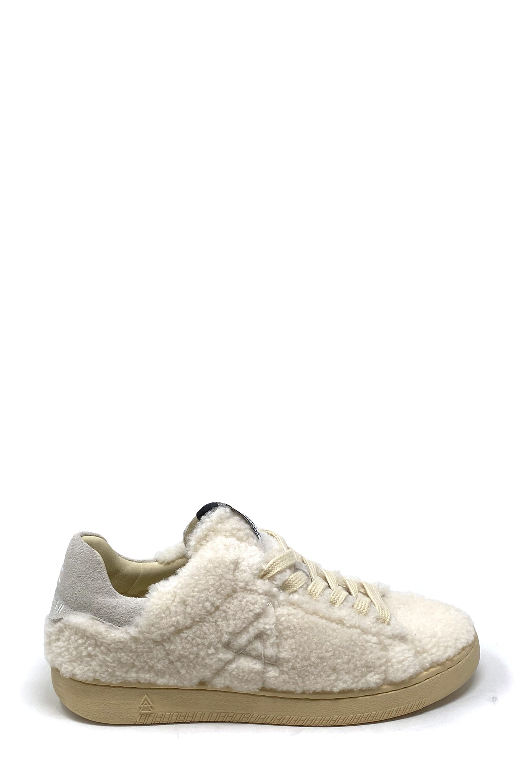 Elena Iachi | Smash Fur Sneakers | White