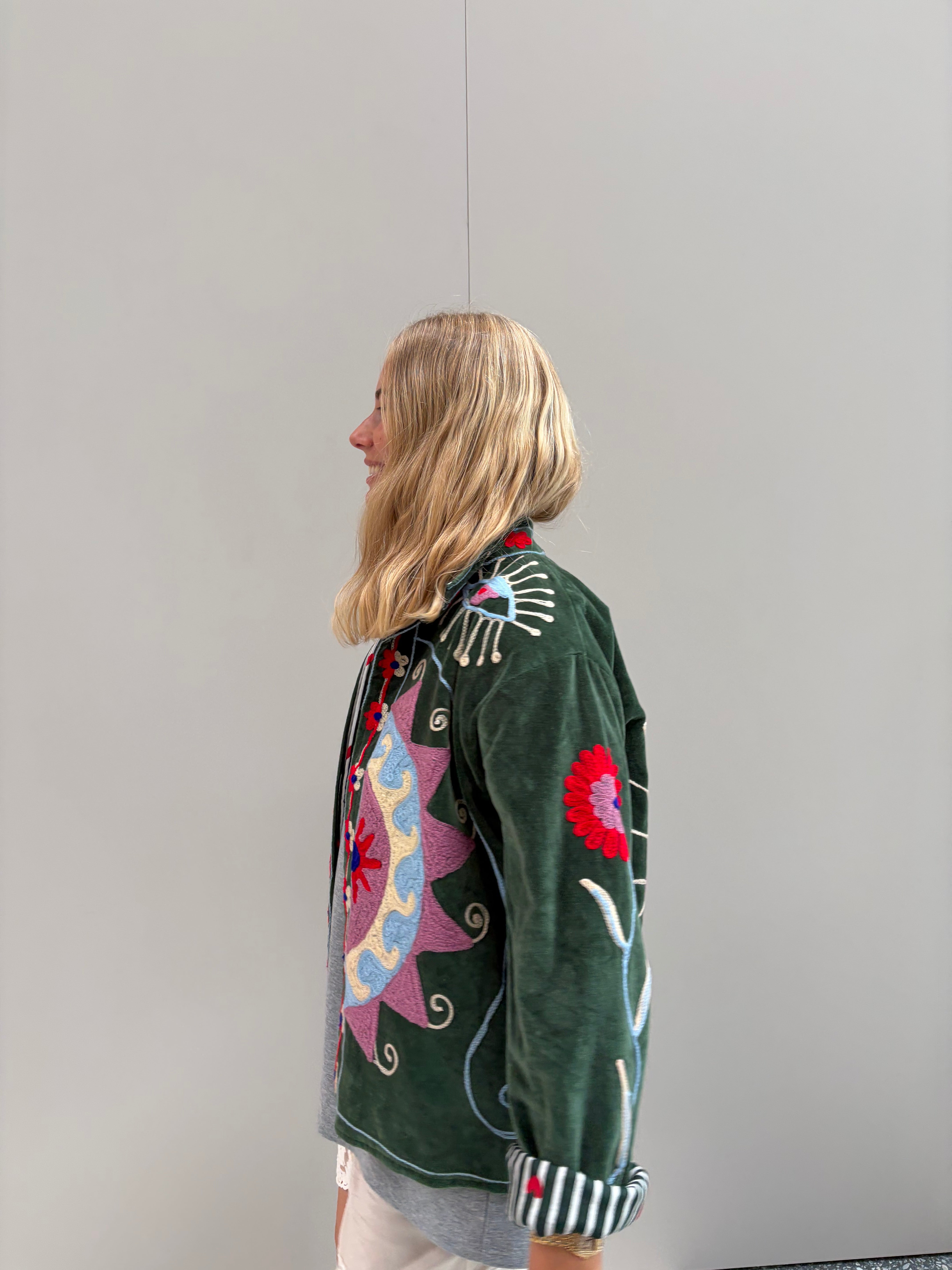 Embroidery Jacke