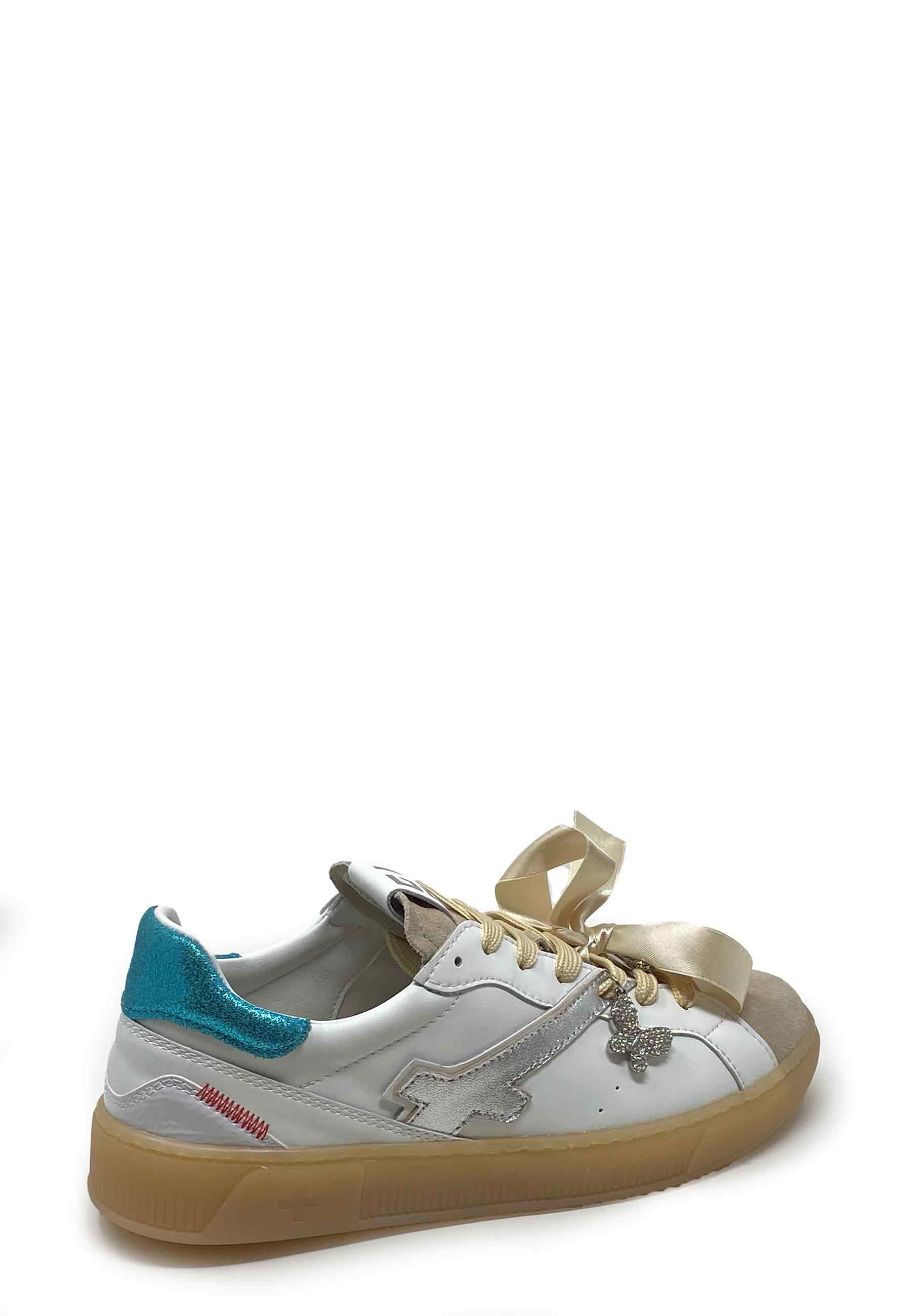 BLUE103 Sneakers | White Azzurro