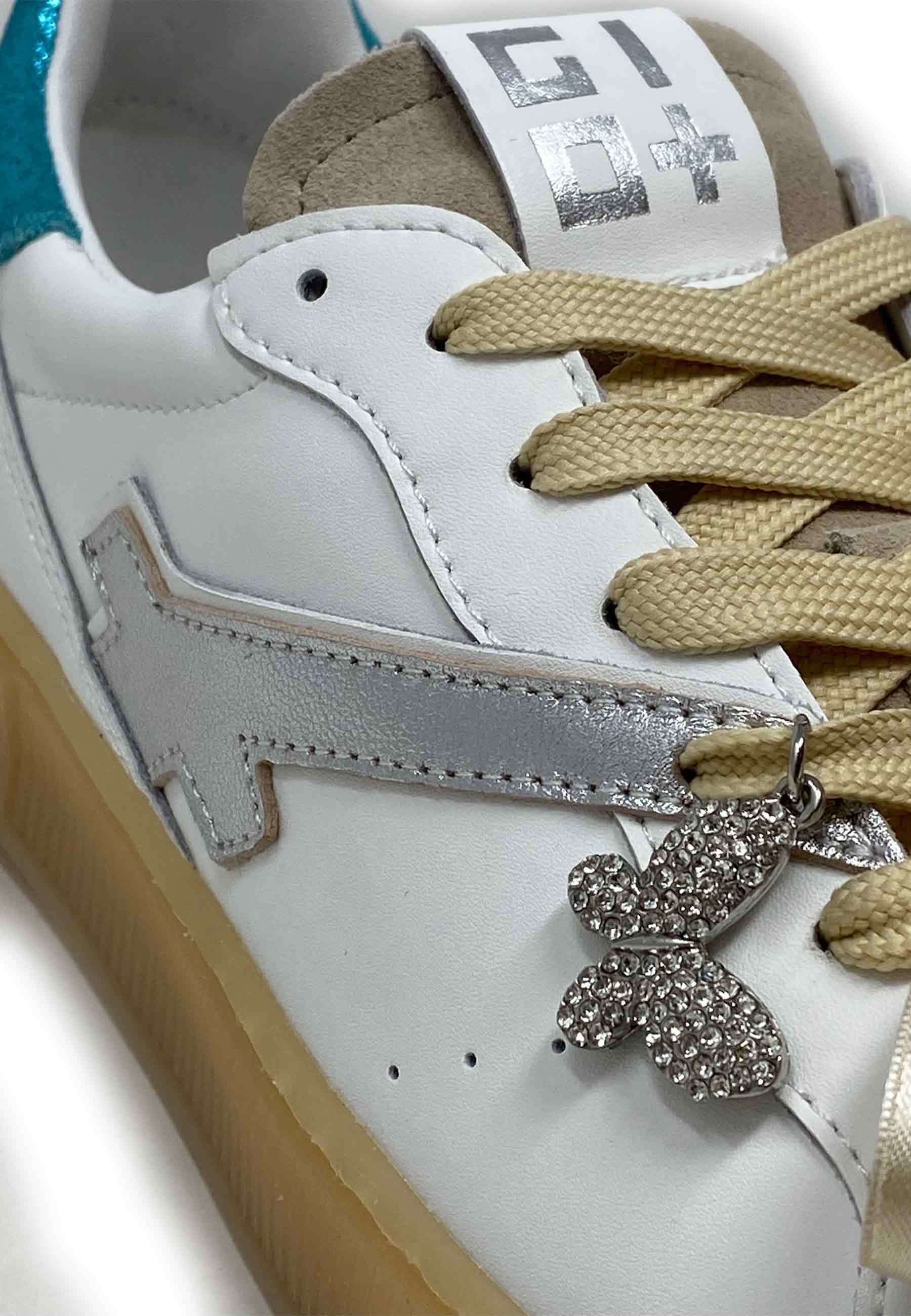 BLUE103 Sneakers | White Azzurro