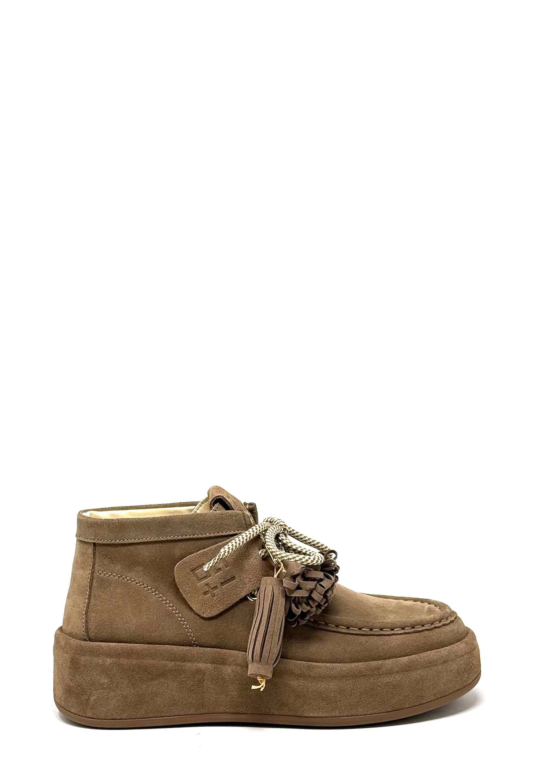 LOLA02 Sneaker | Camel Combi