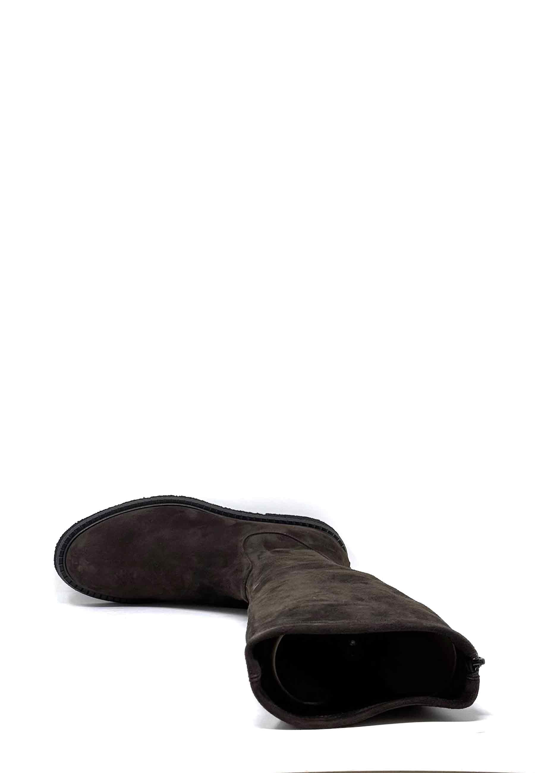 Kerr Langschaft Boot | Ebony Camoscio