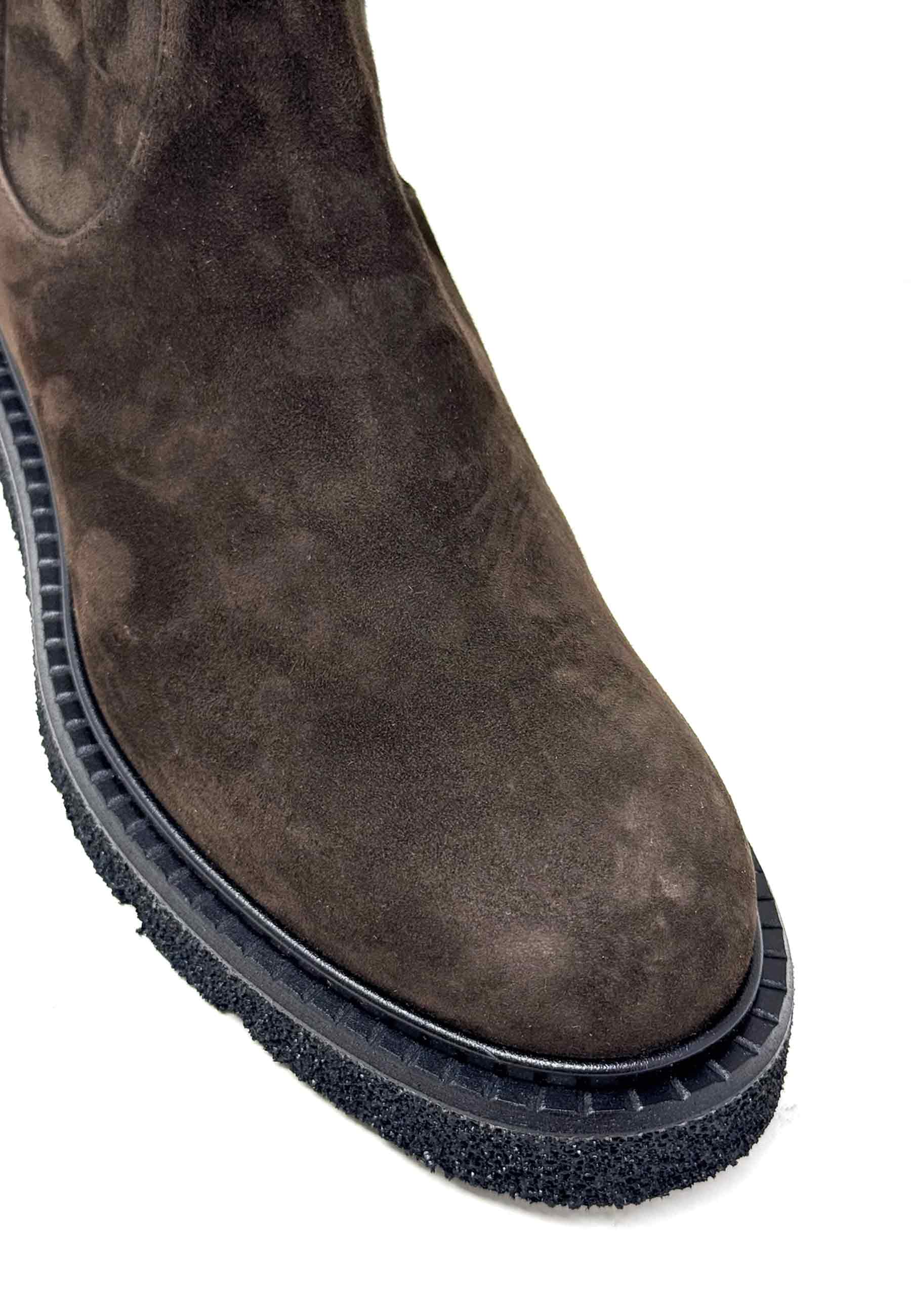 Kerr Langschaft Boot | Ebony Camoscio