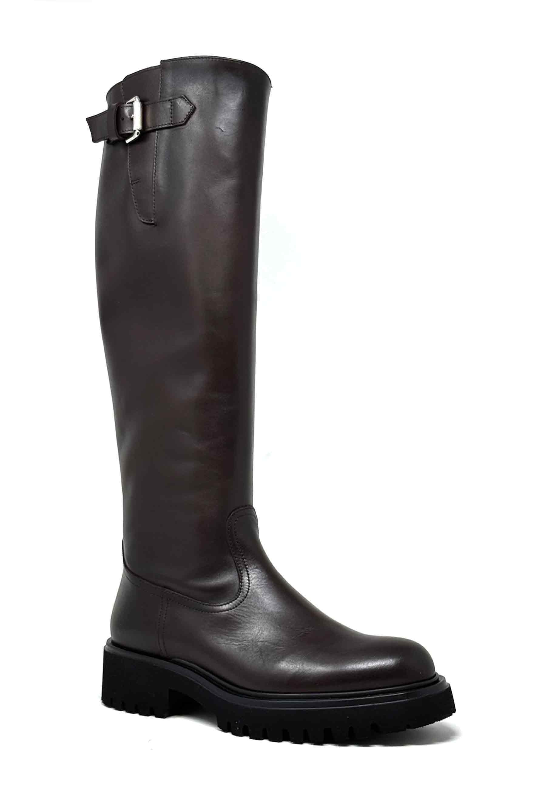 Winton Langschaft Boot | Chocolate Ebony