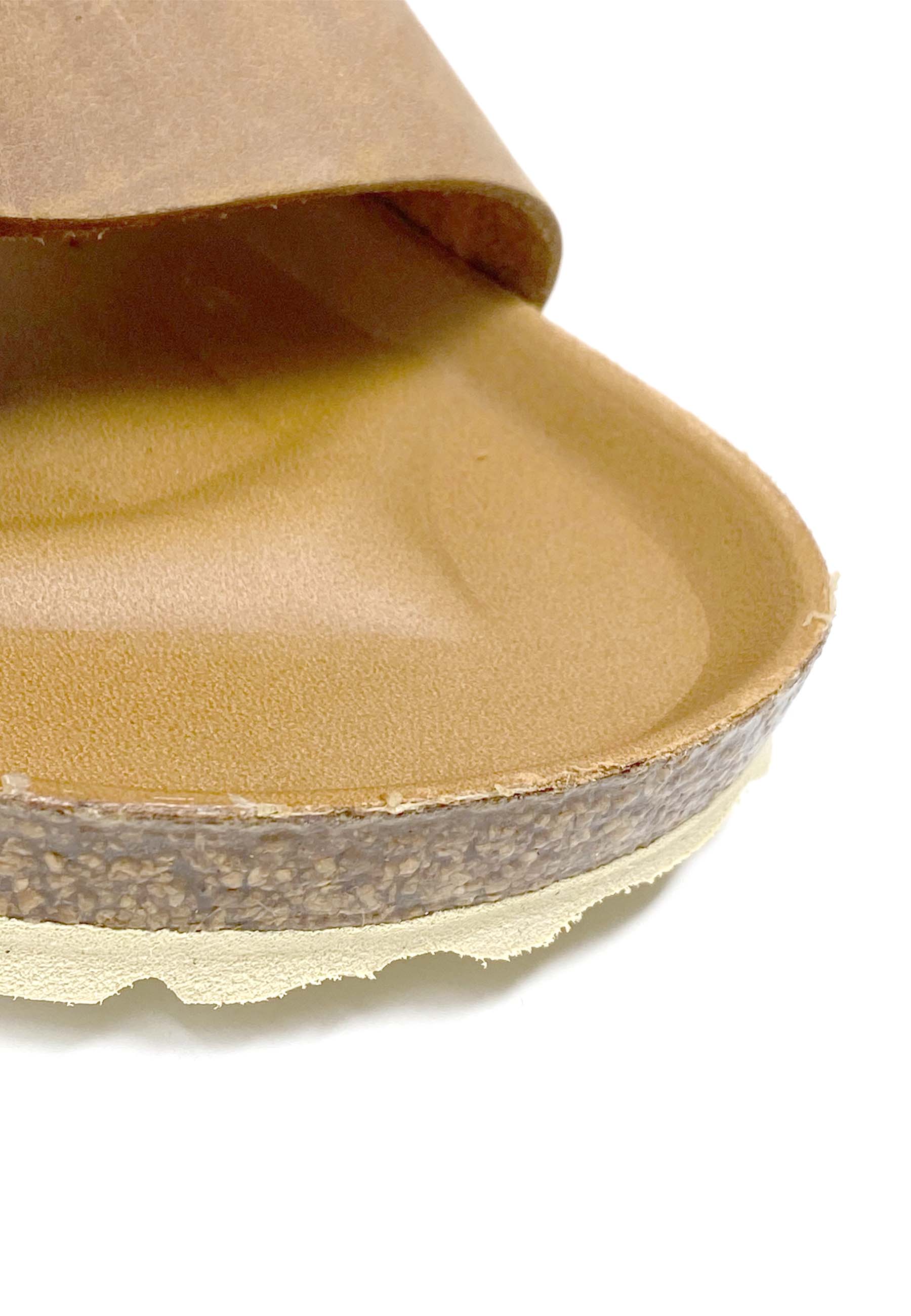 Madrid Big Buckle Mules | cognac