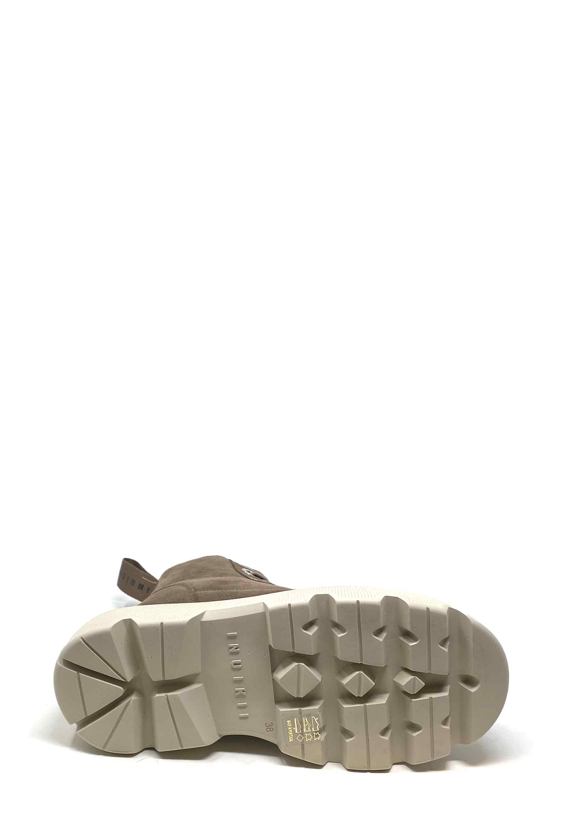 35203 Hightop Sneakers | Mørk taupe lammeskind