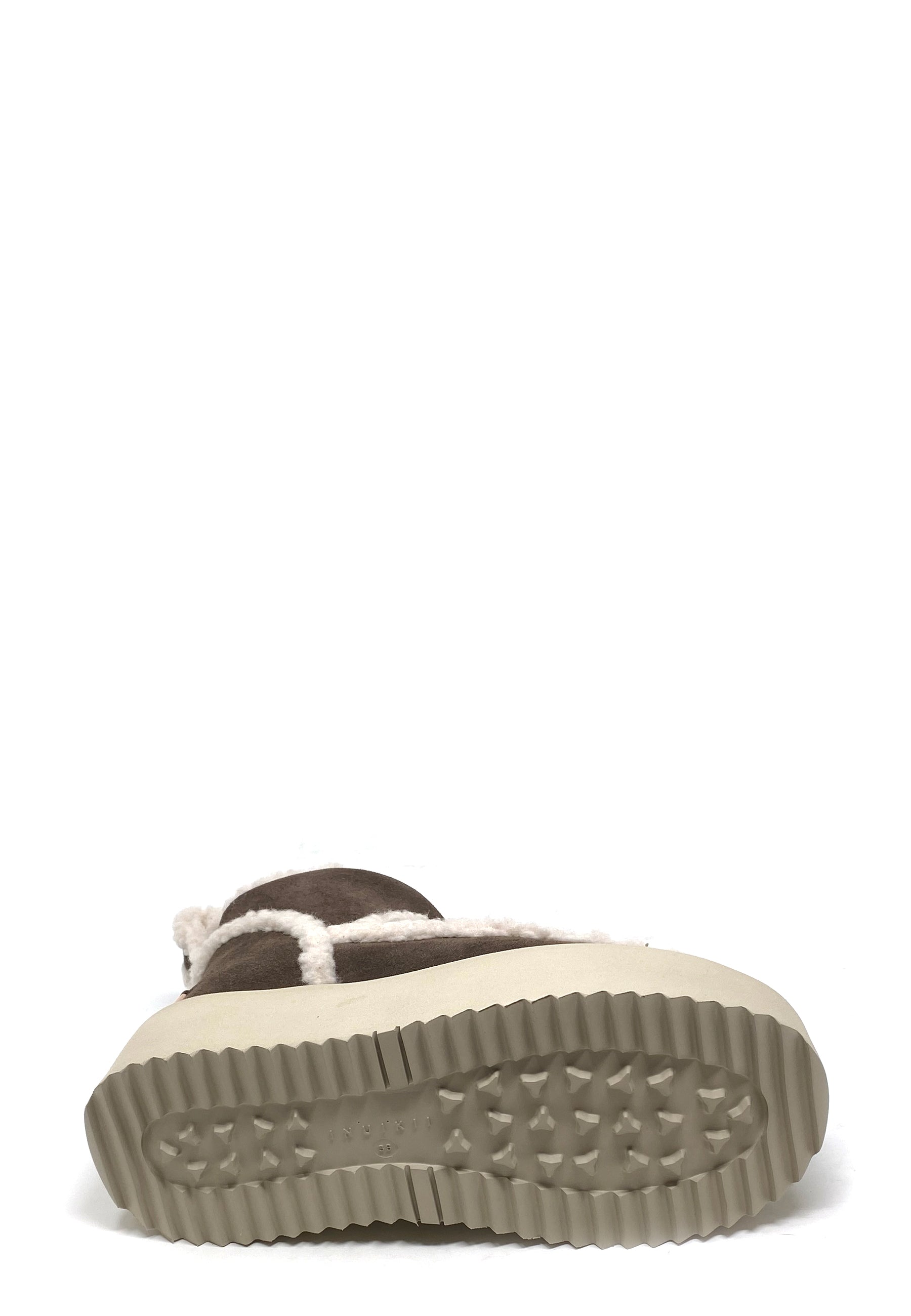 75204 Klassisk lav støvle Coccinelle x Inuikii | Brun lammeskind