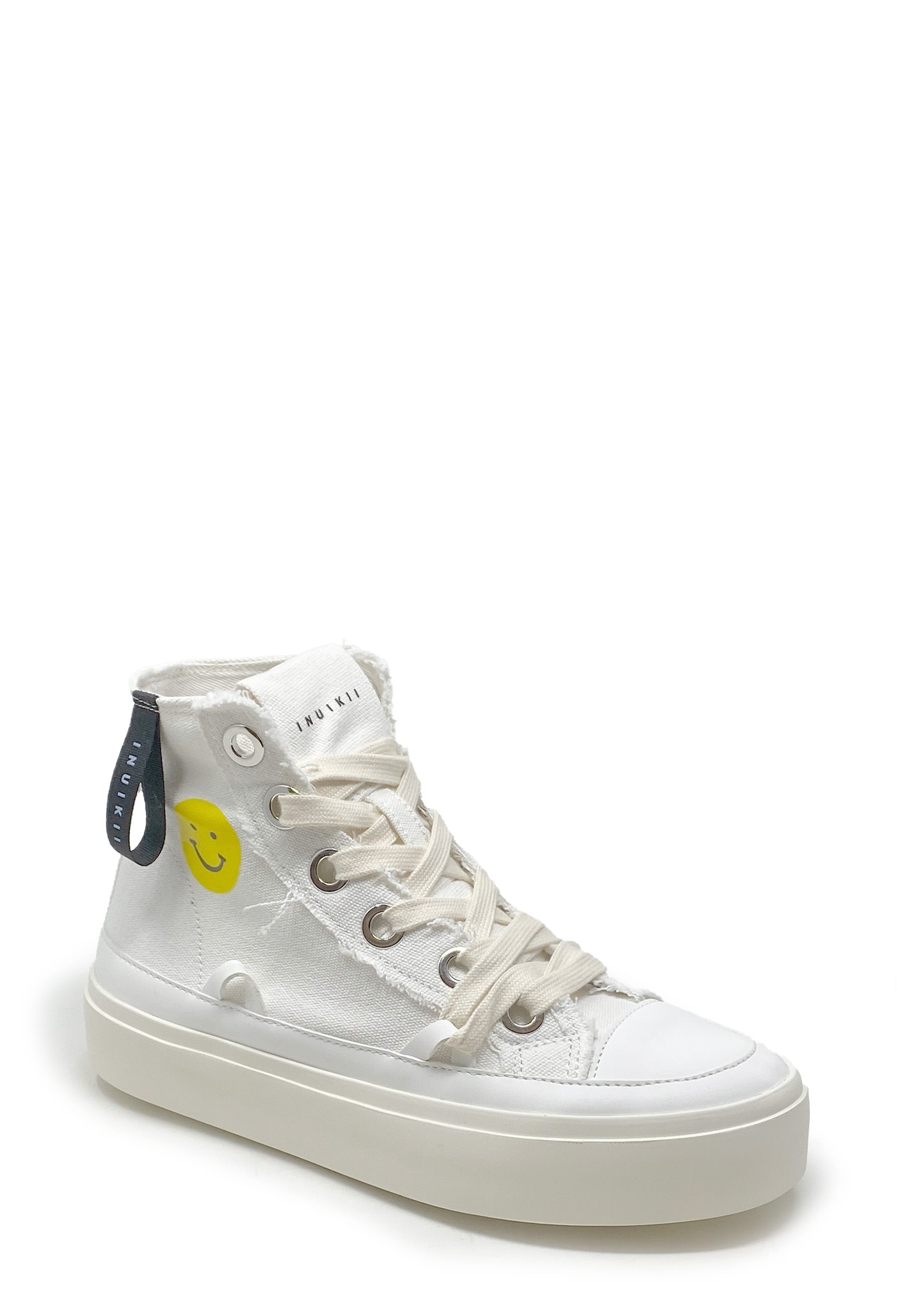 Distressed Matilda Sneaker | White